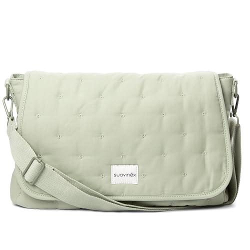 suavinex-bolso-maternidad-bandolera-verde-de-gran-capacidad-11-44-l-impermeable- image 8