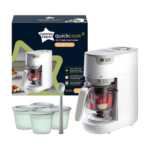 tommee-tippee-quick-cook-6-en-1-robot-cocina-para-beb-s-cocina-al-vapor-lic-a-pi image 8