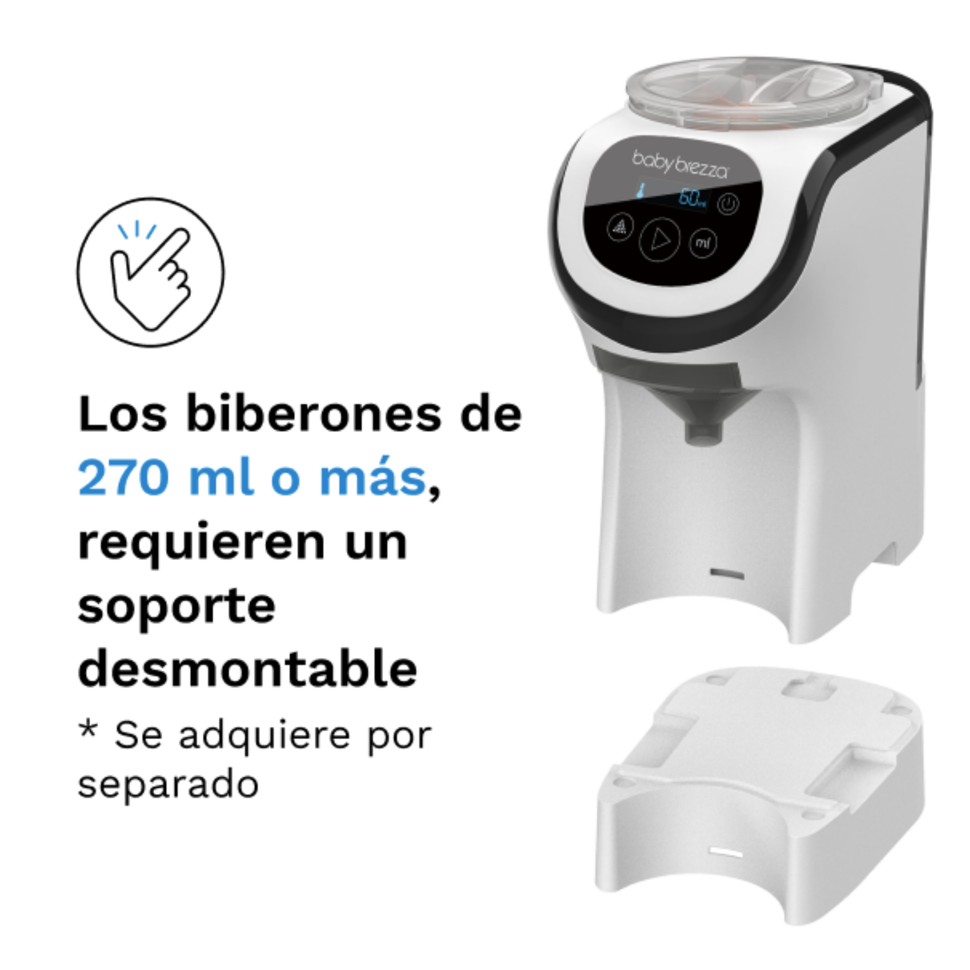 baby-brezza-formula-pro-mini-preparador-de-biberones-autom-tico image 7