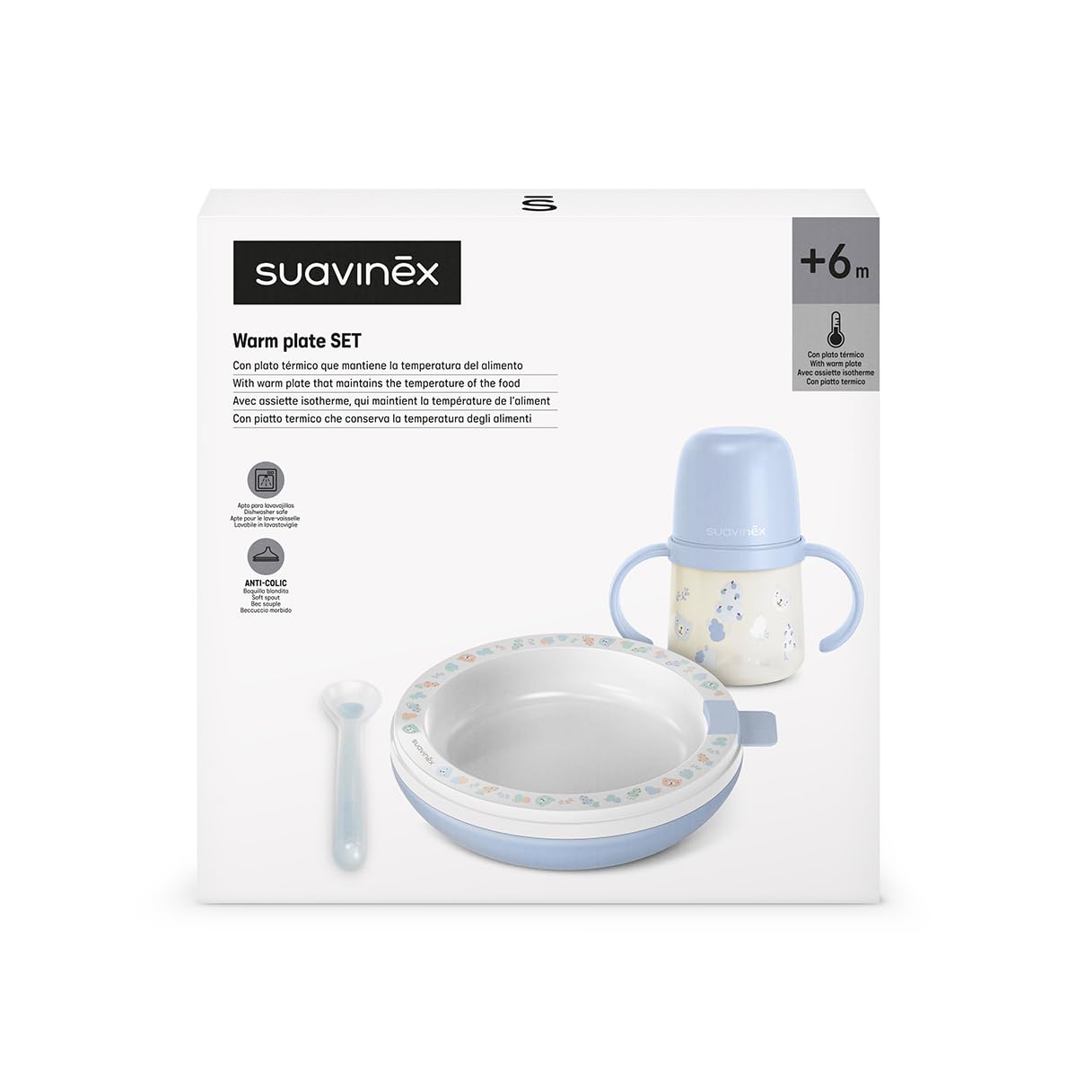 suavinex-vajilla-beb-wild-free-azul-con-plato-t-rmico-430-ml-vaso-de-aprendizaje image 4