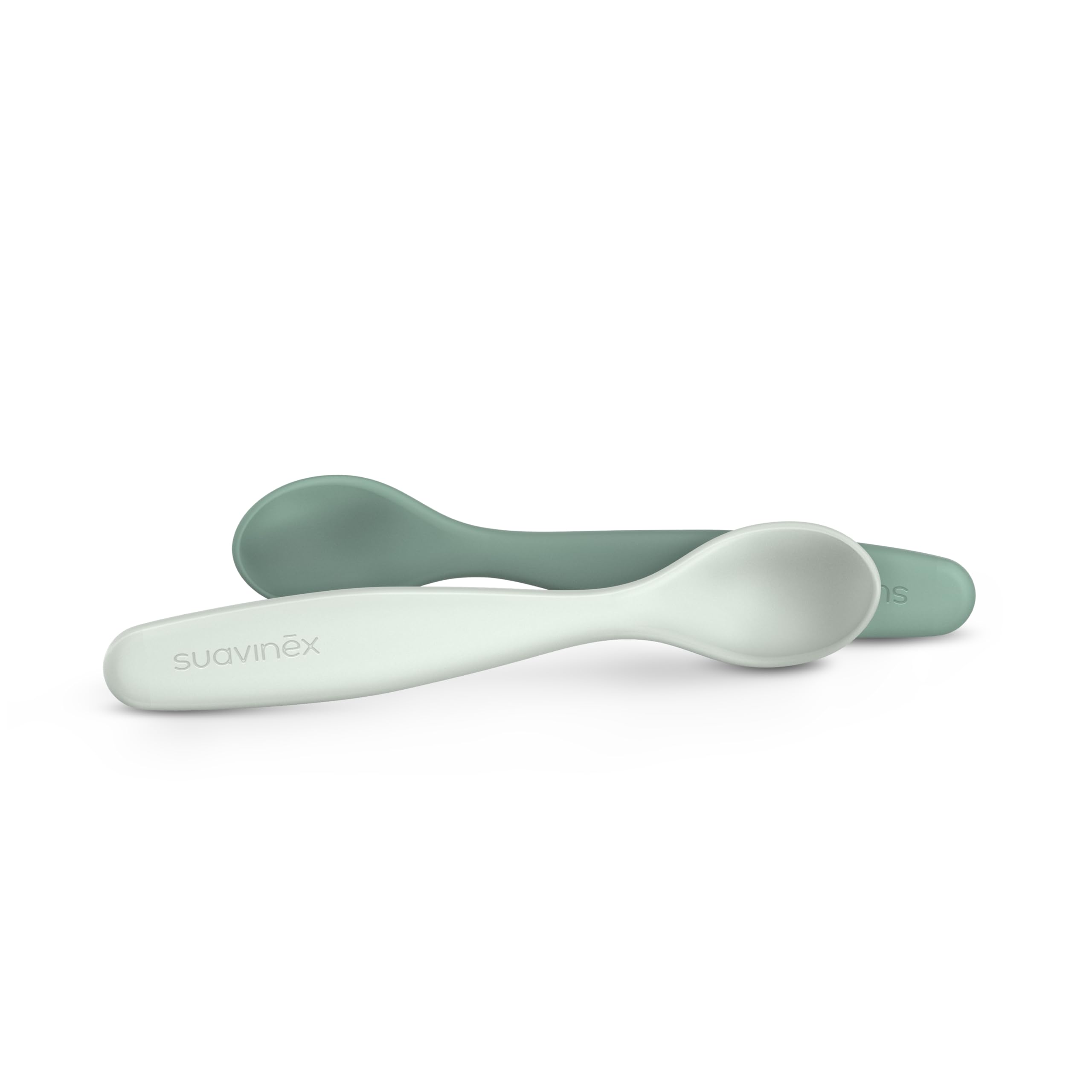 suavinex-pack-2-cucharas-de-aprendizaje-para-beb-s-6-meses-mango-largo-aptas-par image 1