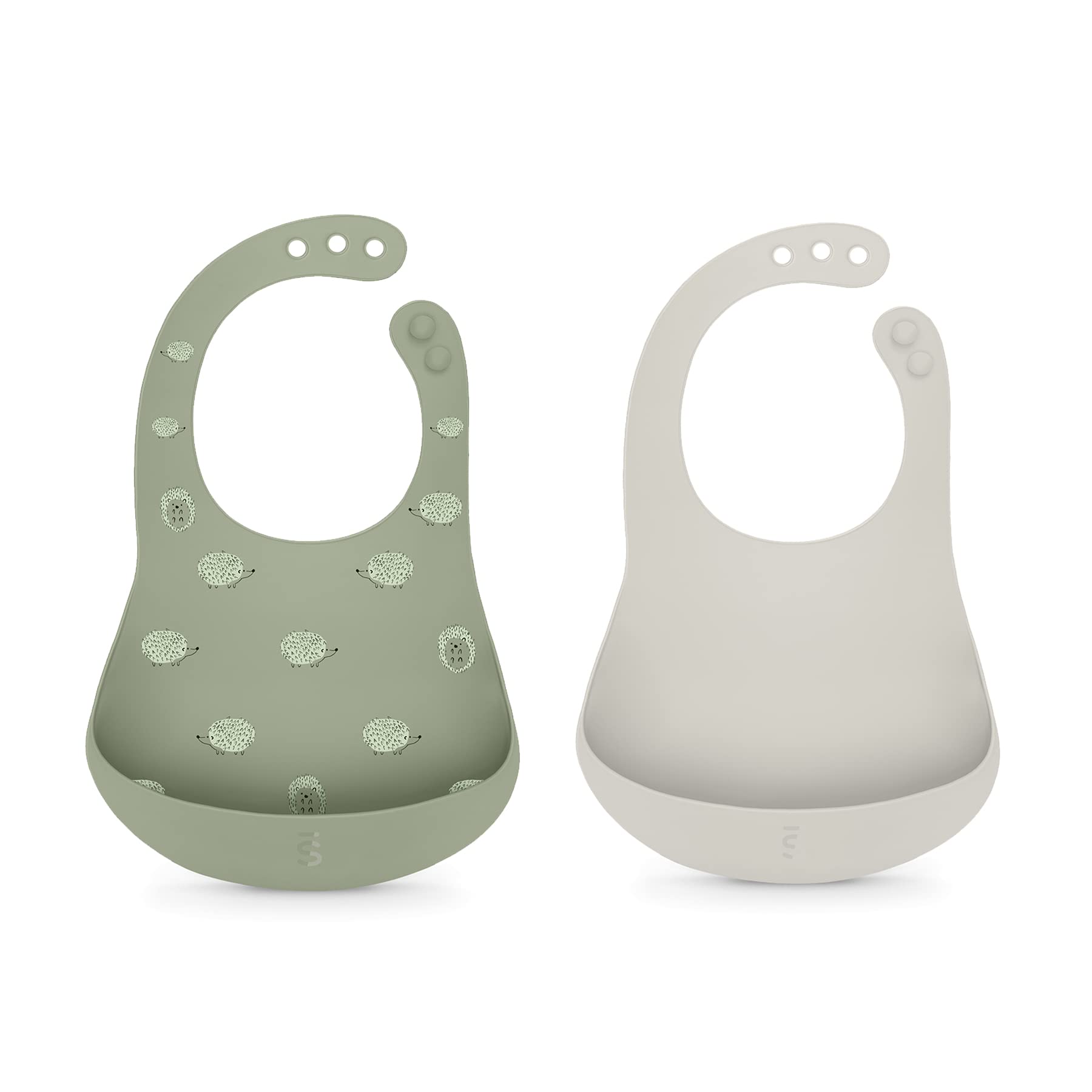 suavinex-babero-de-silicona-impermeable-enrollable-cuello-ajustable-y-bolsillo-r image 1