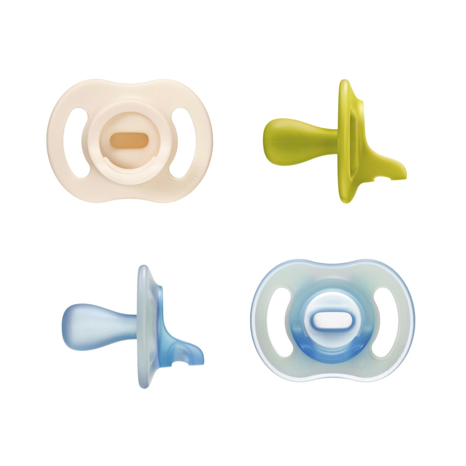 tommee-tippee-ultra-light-d-a-y-noche-chupetes-de-silicona-de-una-pieza-ultralig image 1