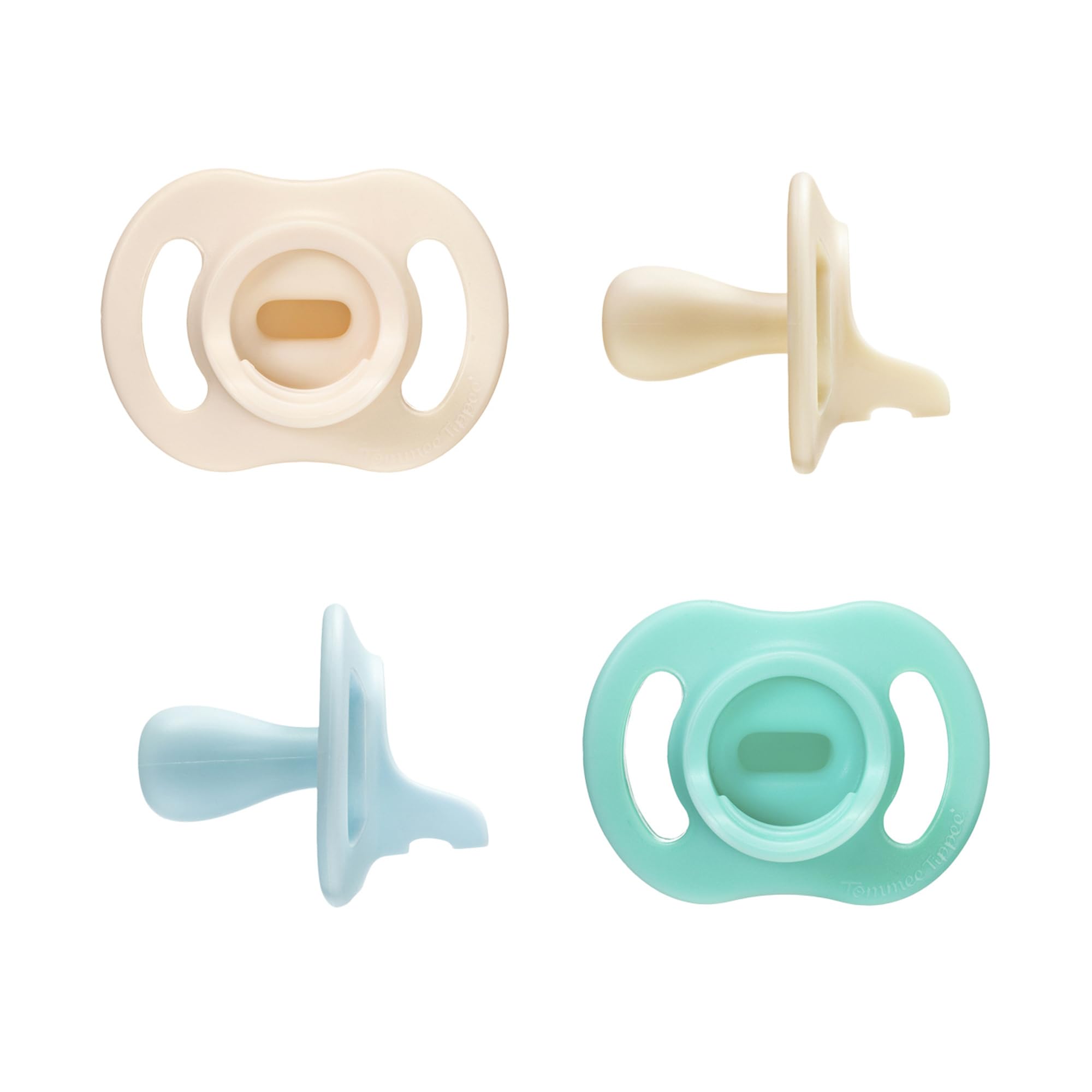 tommee-tippee-ultra-light-stayput-chupete-de-silicona-de-una-sola-pieza-0-6m-pac image 1