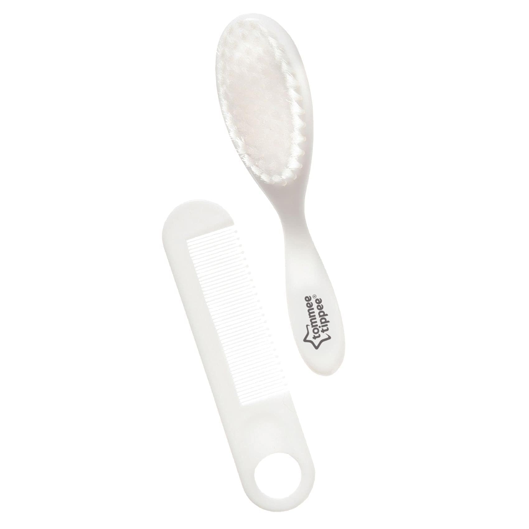 tommee-tippee-essential-basics-set-de-cepillo-y-peine-para-beb-con-cerdas-blanda image 4