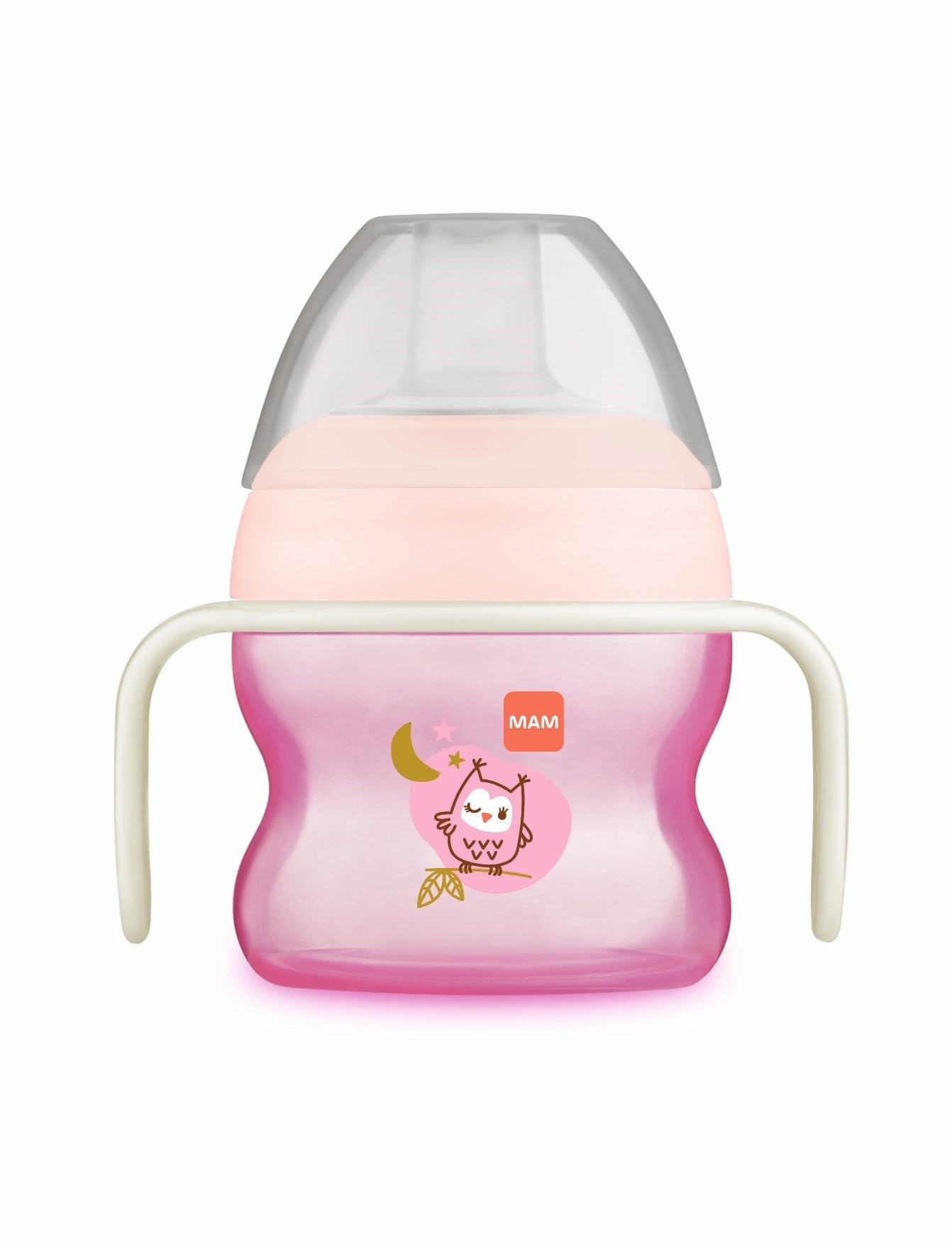 mam-vaso-de-aprendizaje-4-meses-rosa-150-ml-1-ud-boquilla-antiderrames-asim-tric image 1