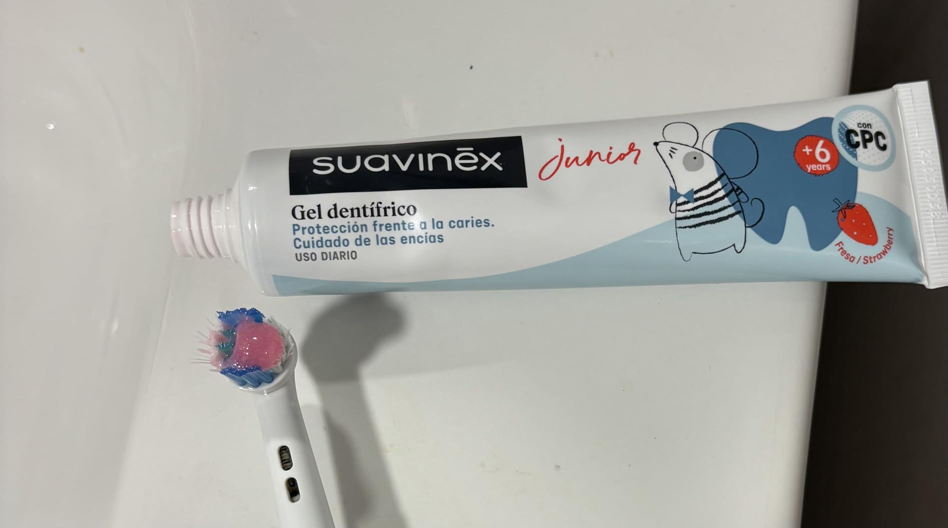 Mi hijo por fin se lava los dientes sin protestar
