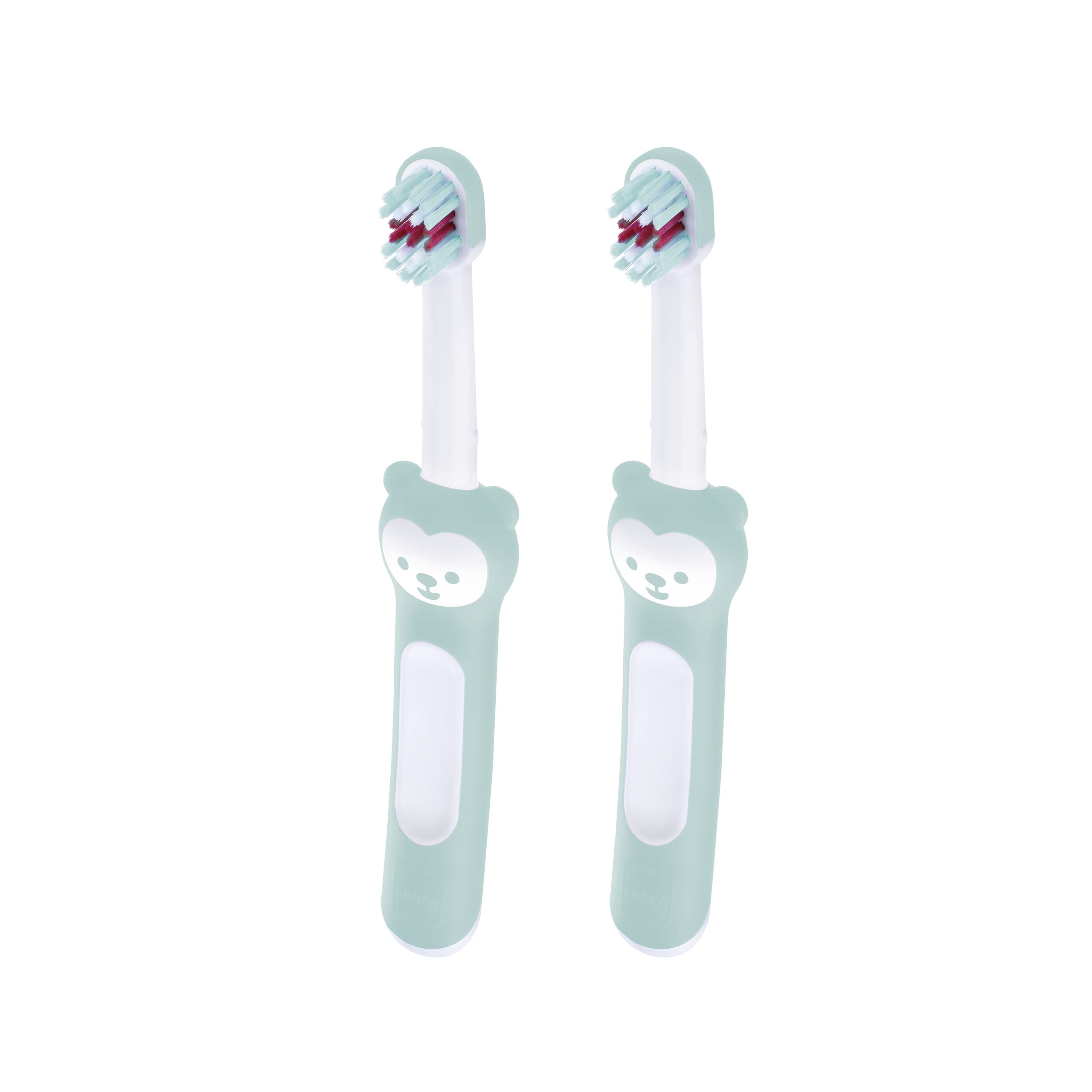 mam-baby-s-brush-cepillo-de-dientes-para-beb-pack-2-uds-6-meses-turquesa-mango-c image 1