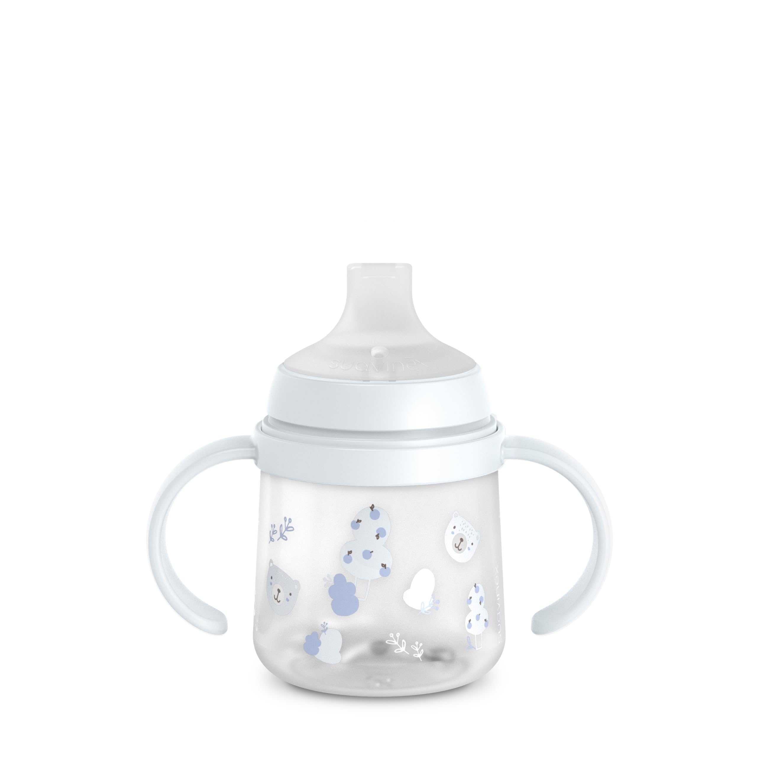 suavinex-vaso-aprendizaje-150-ml-boquilla-de-silicona-antic-lico-biber-n-con-asa image 1