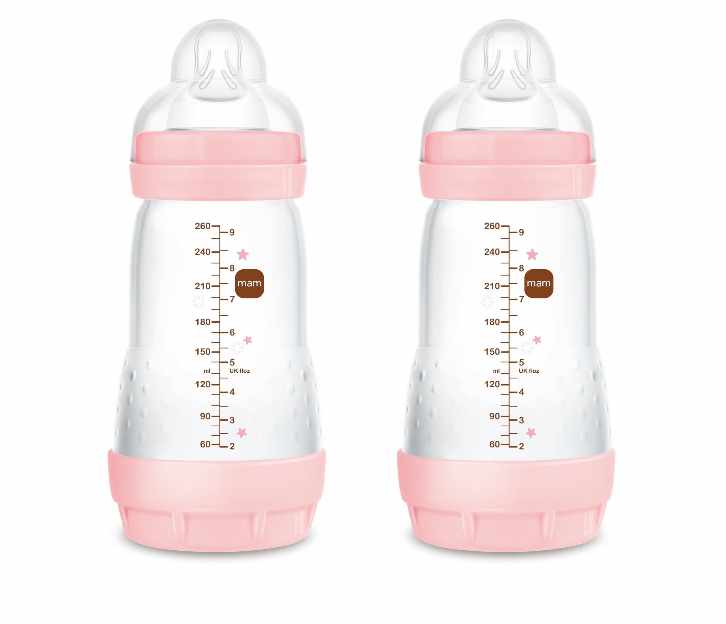 mam-easy-start-anti-colic-biber-n-antic-licos-260-ml-2-meses-tetina-skinsoft-flu image 1