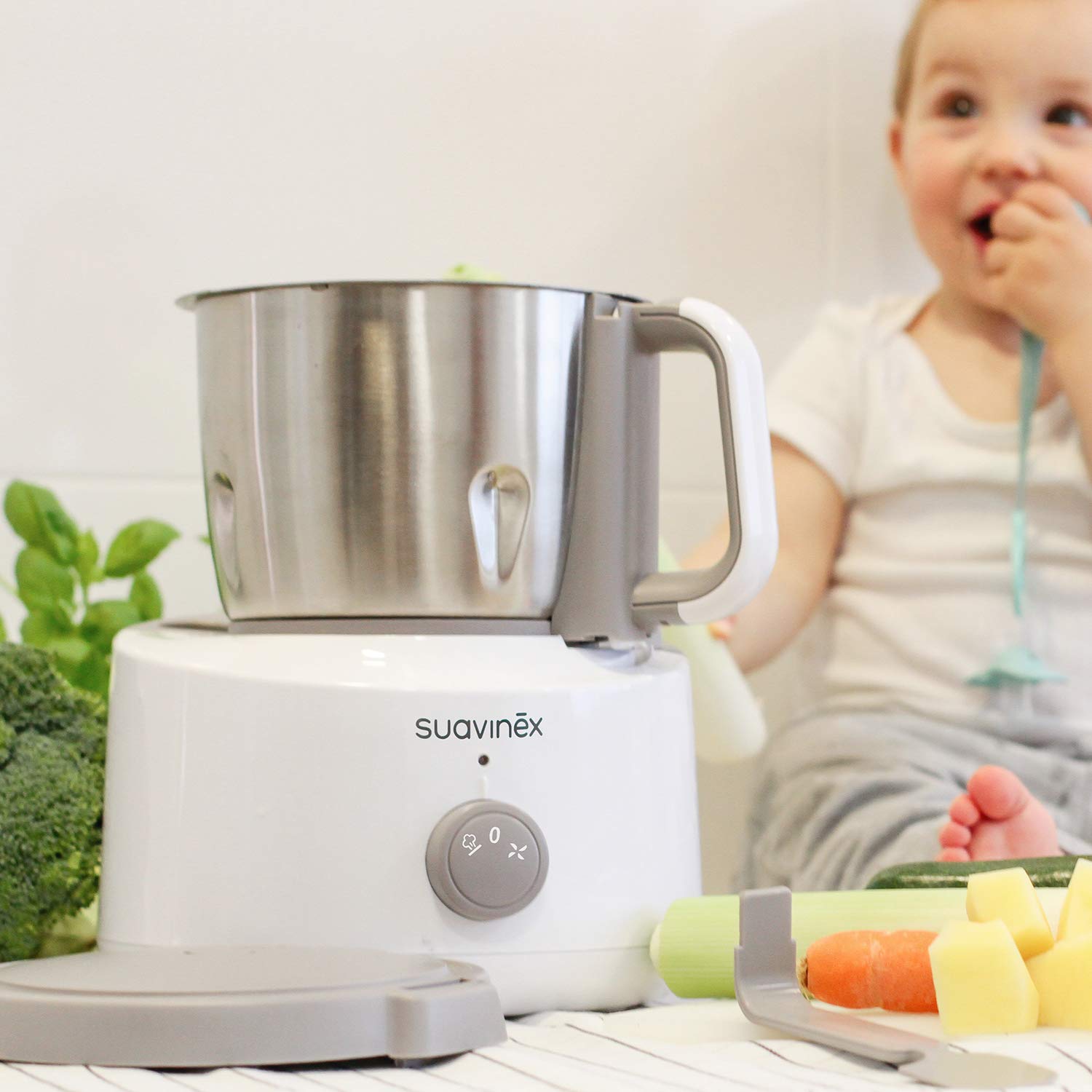 suavinex-robot-de-cocina-baby-i3-5-en-1-cocina-al-vapor-tritura-calienta-descong image 7