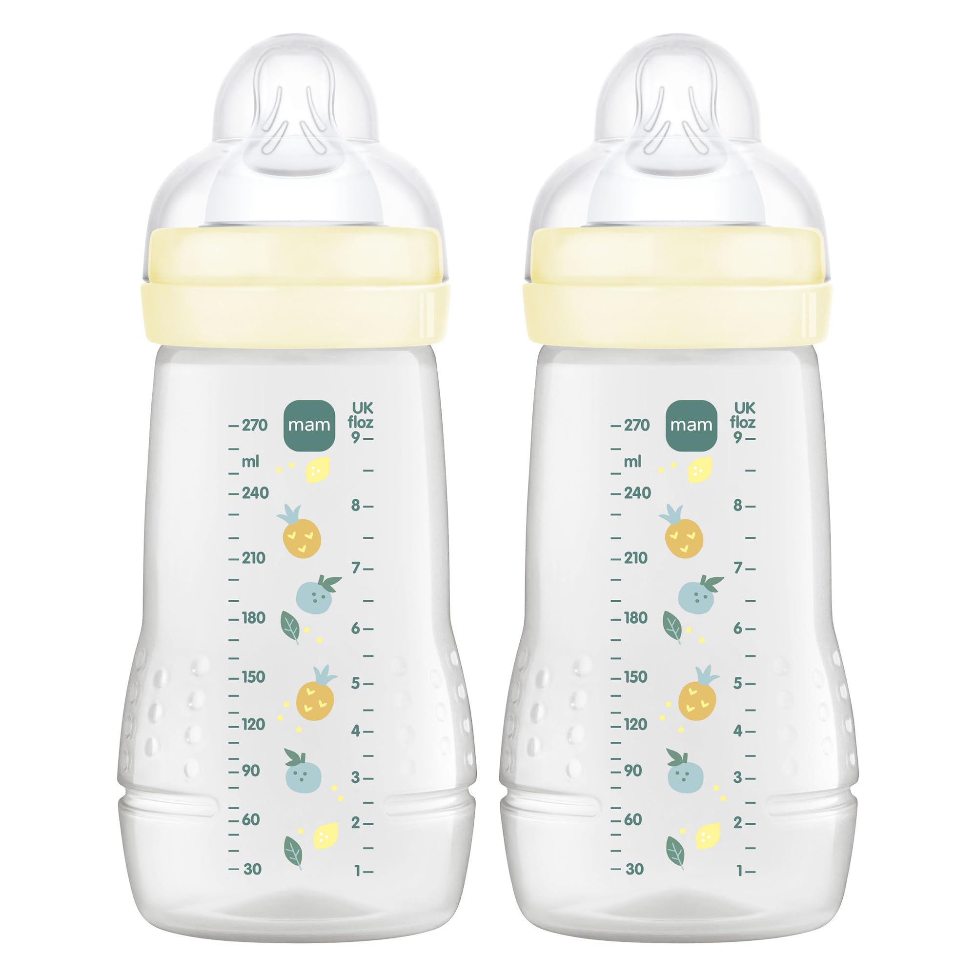 mam-easy-active-biber-n-270-ml-pack-2-uds-tetina-silicona-skinsoft-flujo-medio-2 image 1
