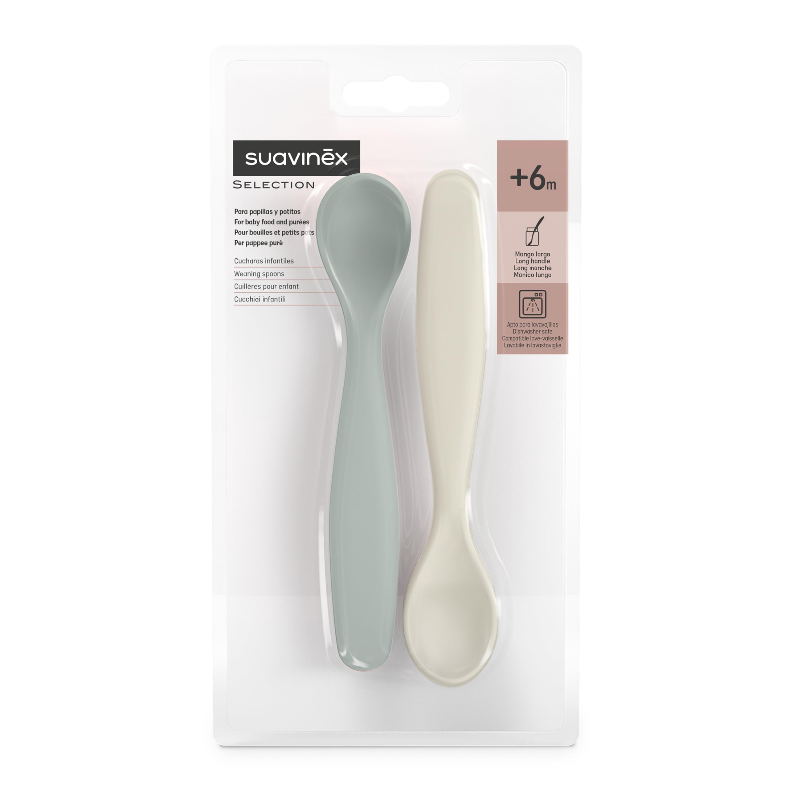 suavinex-pack-2-cucharas-de-aprendizaje-para-beb-s-6-meses-mango-largo-aptas-par image 6
