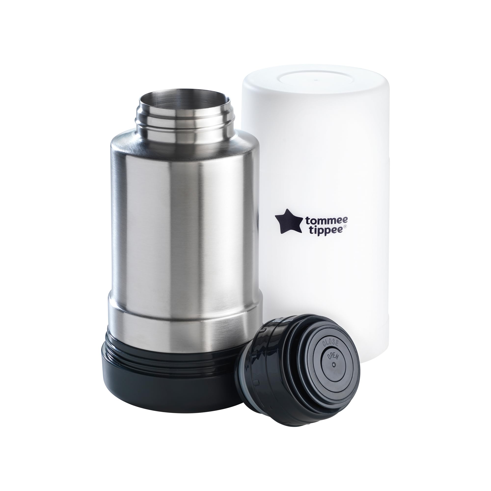 tommee-tippee-closer-to-nature-calienta-biberones-port-til-de-acero-inoxidable-c image 1