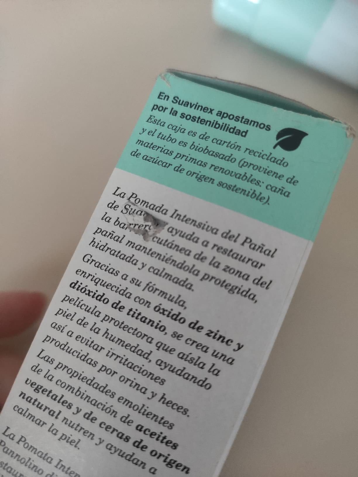 La uso desde el primer mes