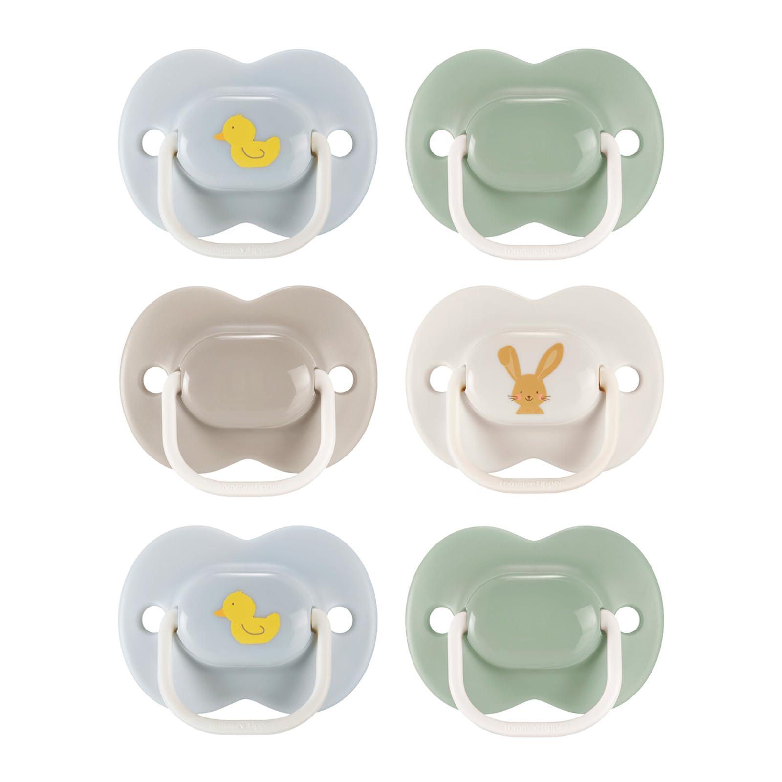 tommee-tippee-anytime-pack-de-6-chupetes-sim-tricos-sin-bpa-6-18-meses image 1
