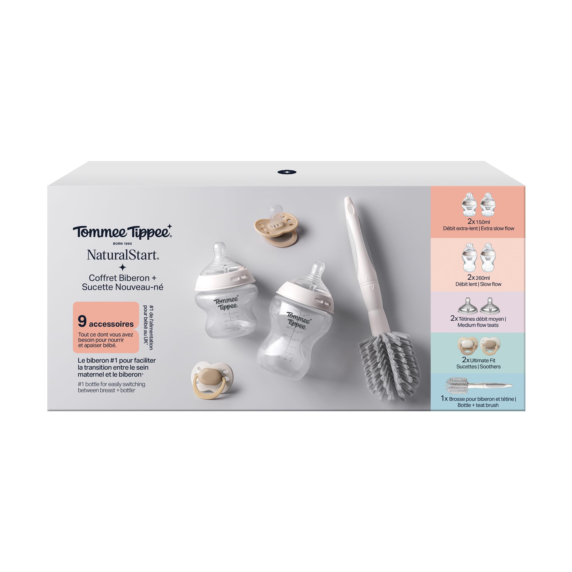 tommee-tippee-set-de-inicio-natural-start-para-reci-n-nacidos-biberones-antic-li image 2