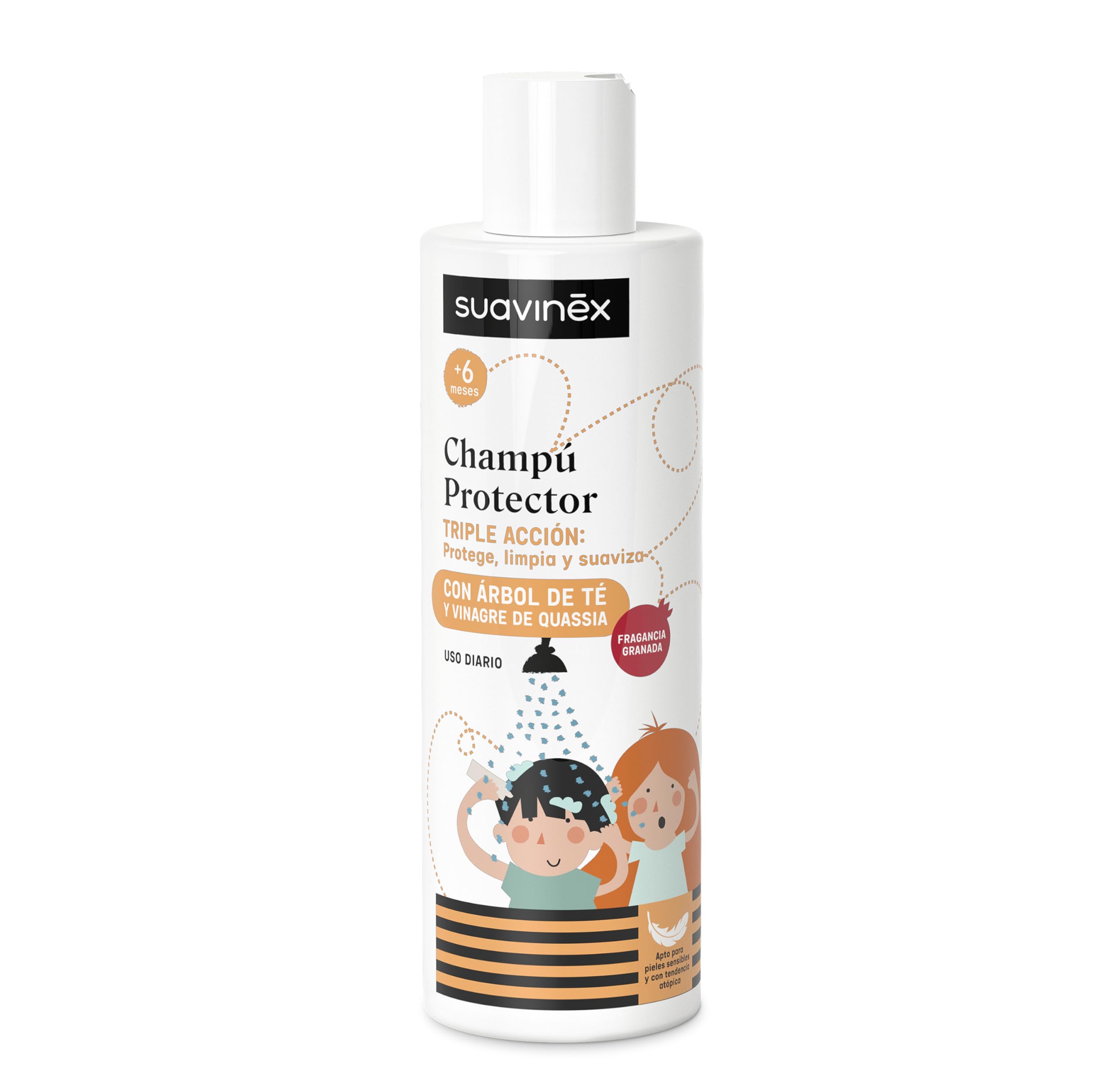 suavinex-pack-loci-n-antipiojos-y-liendres-spray-125-ml-lendrera-met-lica-2-a-os image 8