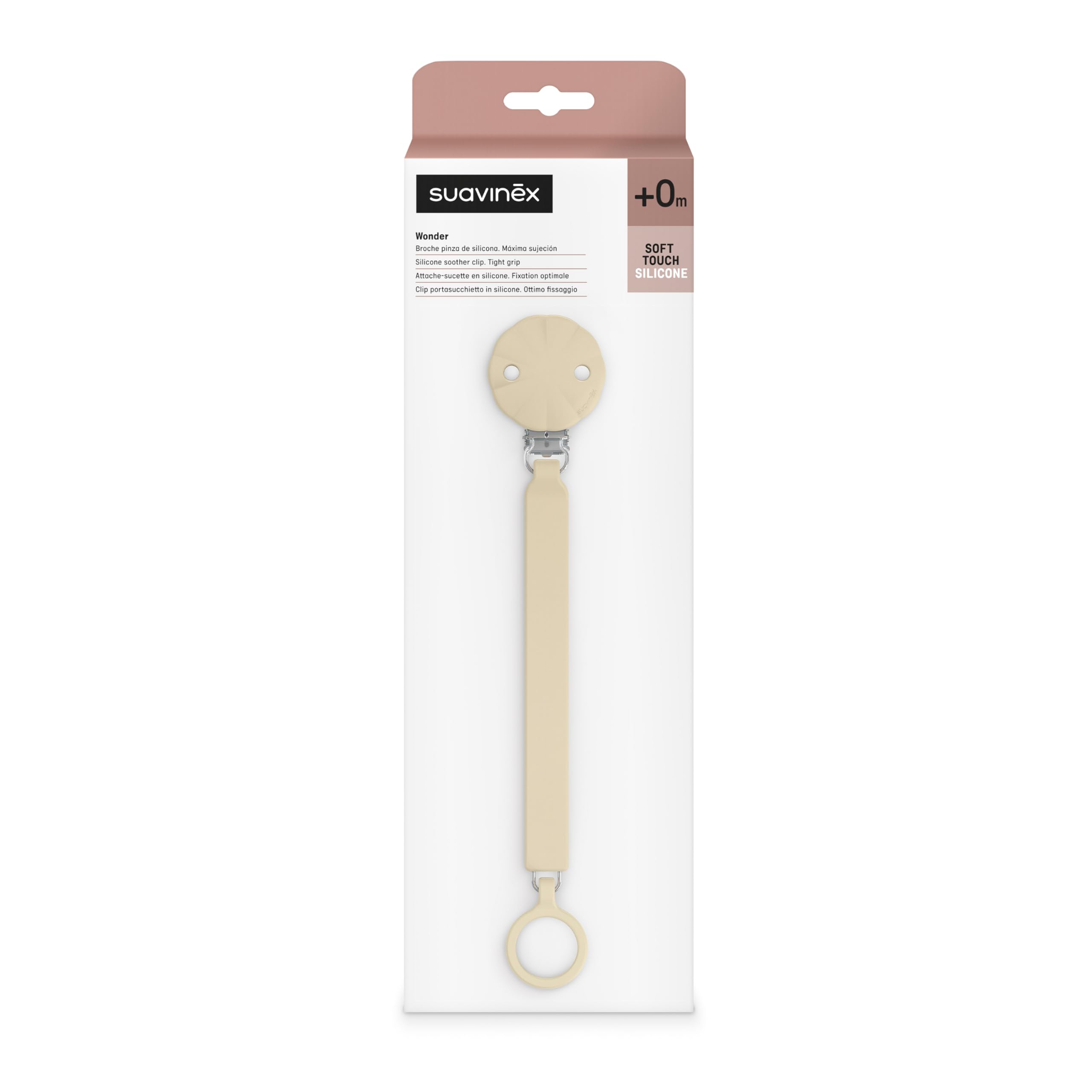 suavinex-chupetero-wonder-de-silicona-con-clip-y-cinta-plana-cadena-para-chupete image 2