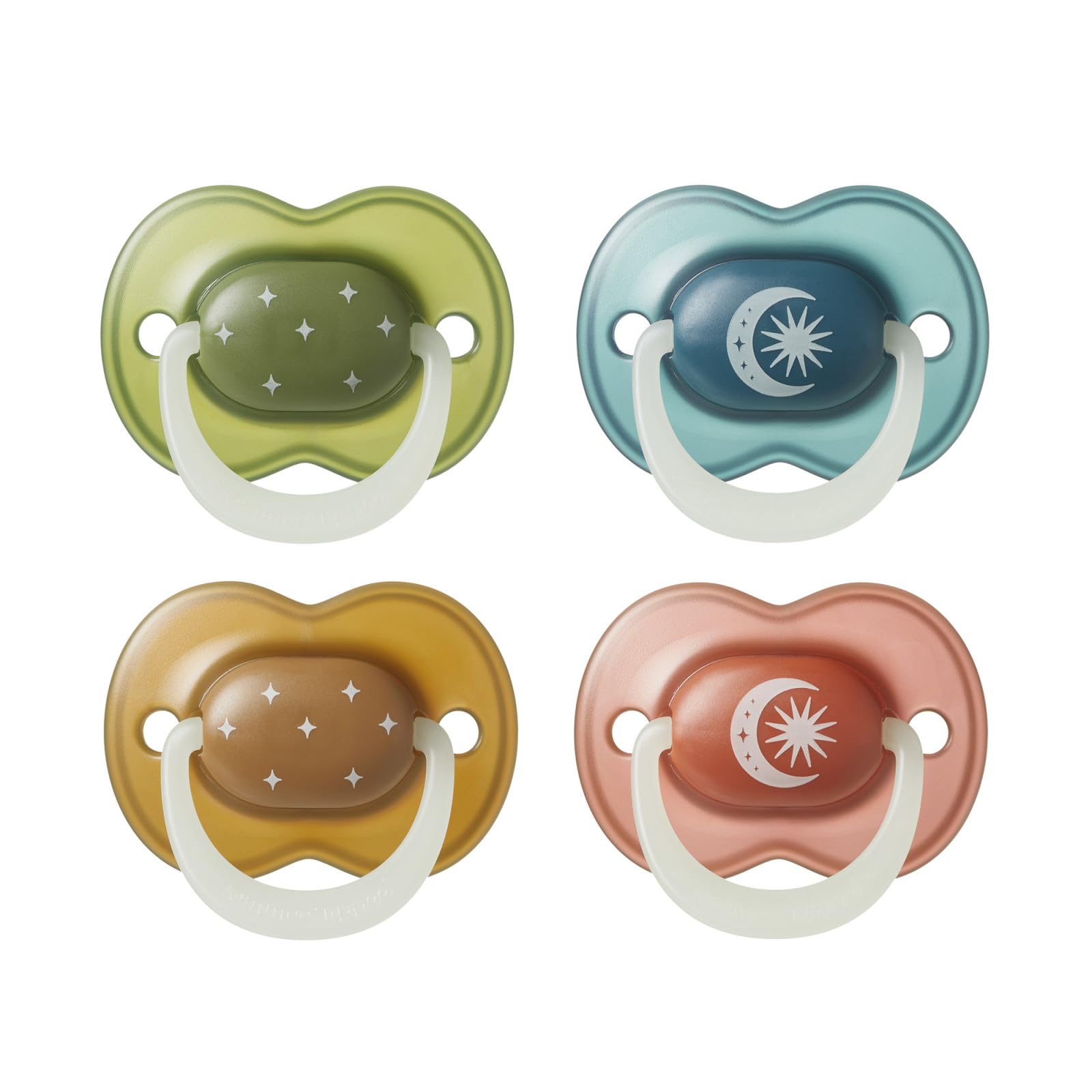 tommee-tippee-nightglow-pack-de-4-chupetes-18-36-meses-que-brillan-en-la-oscurid image 1