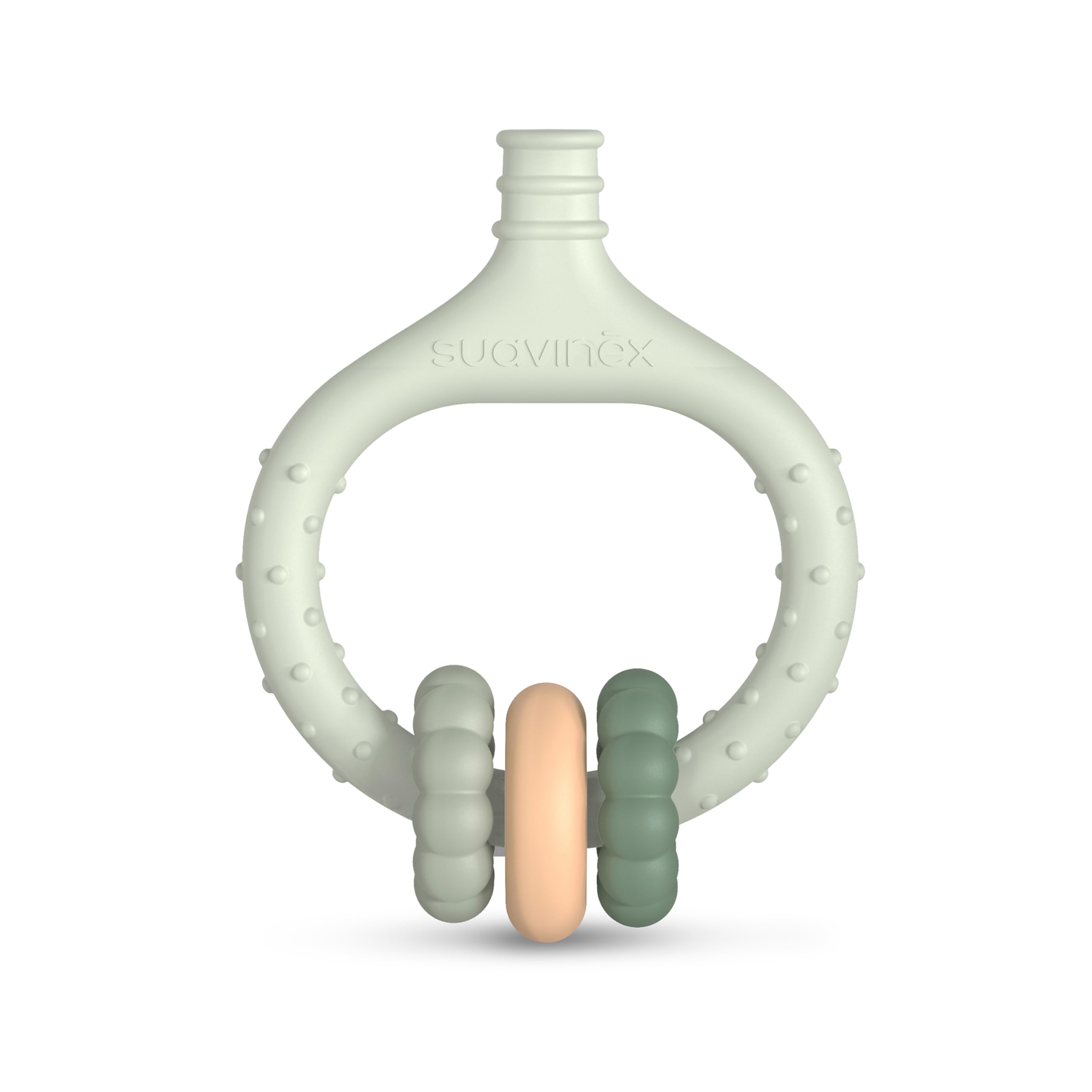 suavinex-masajeador-de-enc-as-de-silicona-mordedor-anillo-de-dentici-n-con-relie image 1