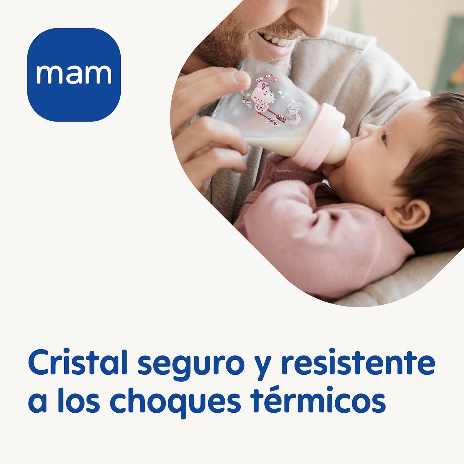 mam-feel-good-biber-n-de-cristal-260-ml-2-4-meses-tetina-2-de-flujo-medio-skinso image 2