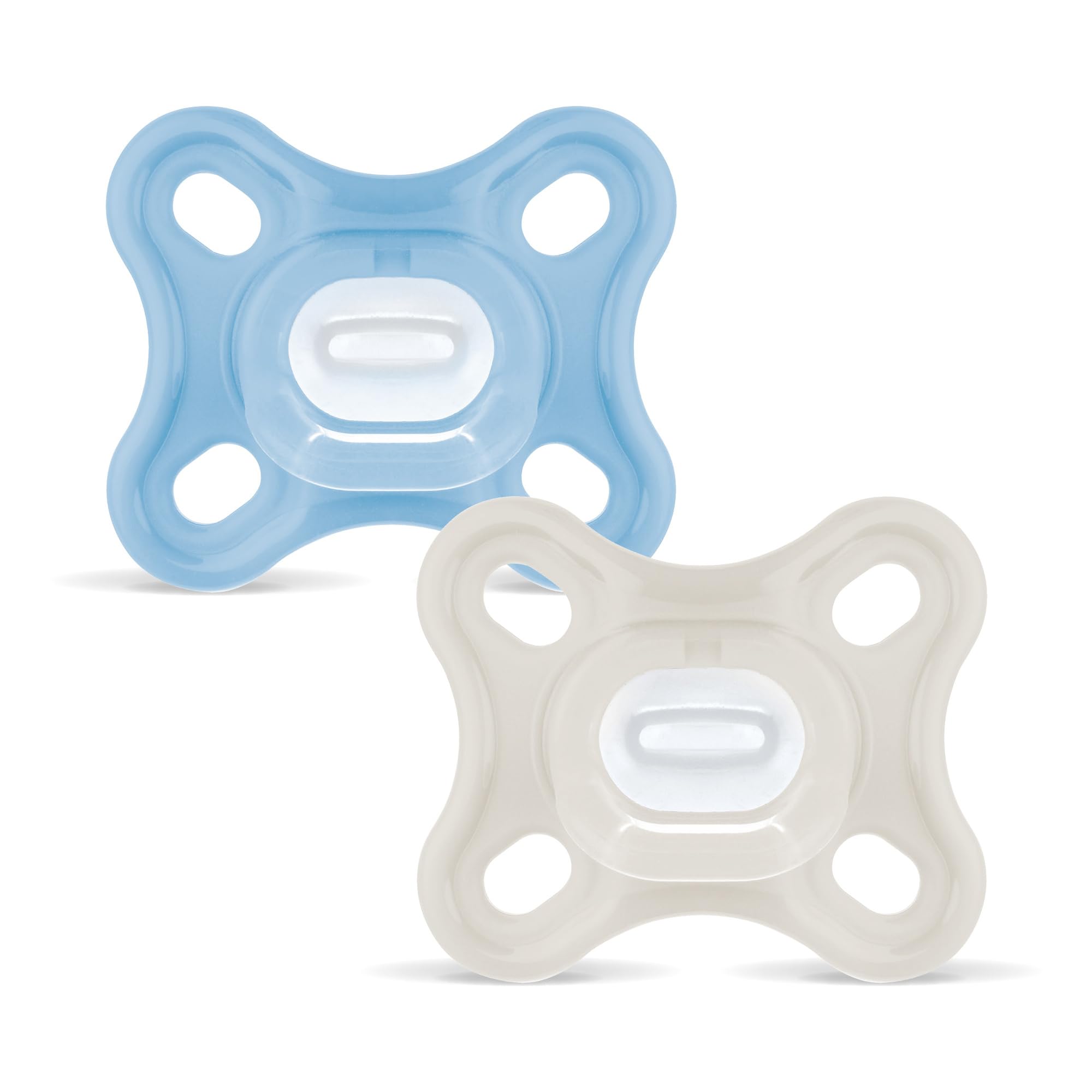 mam-comfort-chupete-reci-n-nacidos-0-3-meses-azul-2-uds-chupete-100-silicona-de- image 1