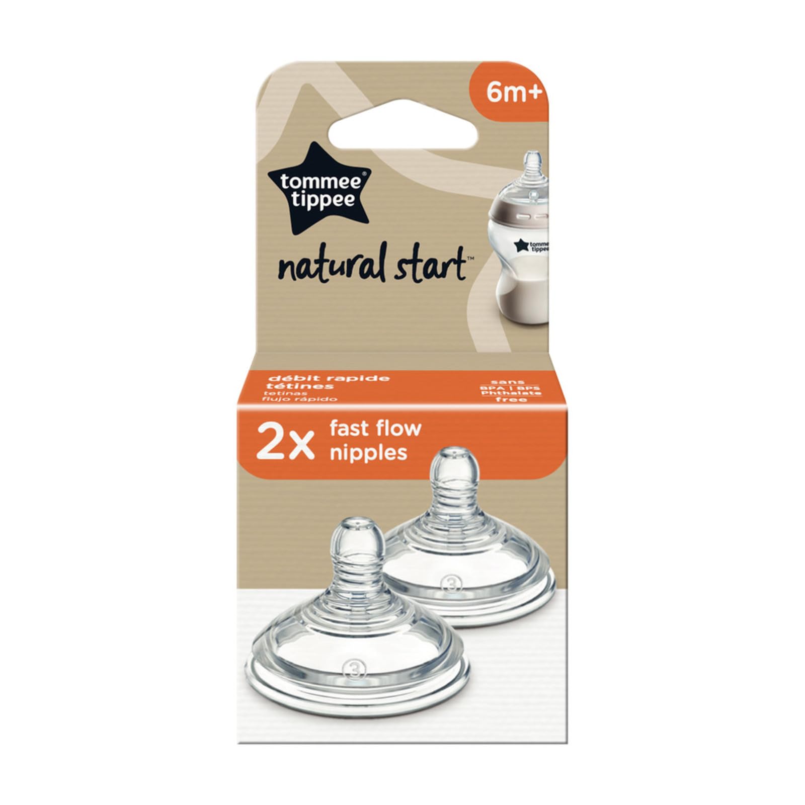 tommee-tippee-closer-to-nature-pack-2-tetinas-de-silicona-de-flujo-r-pido-para-b image 8