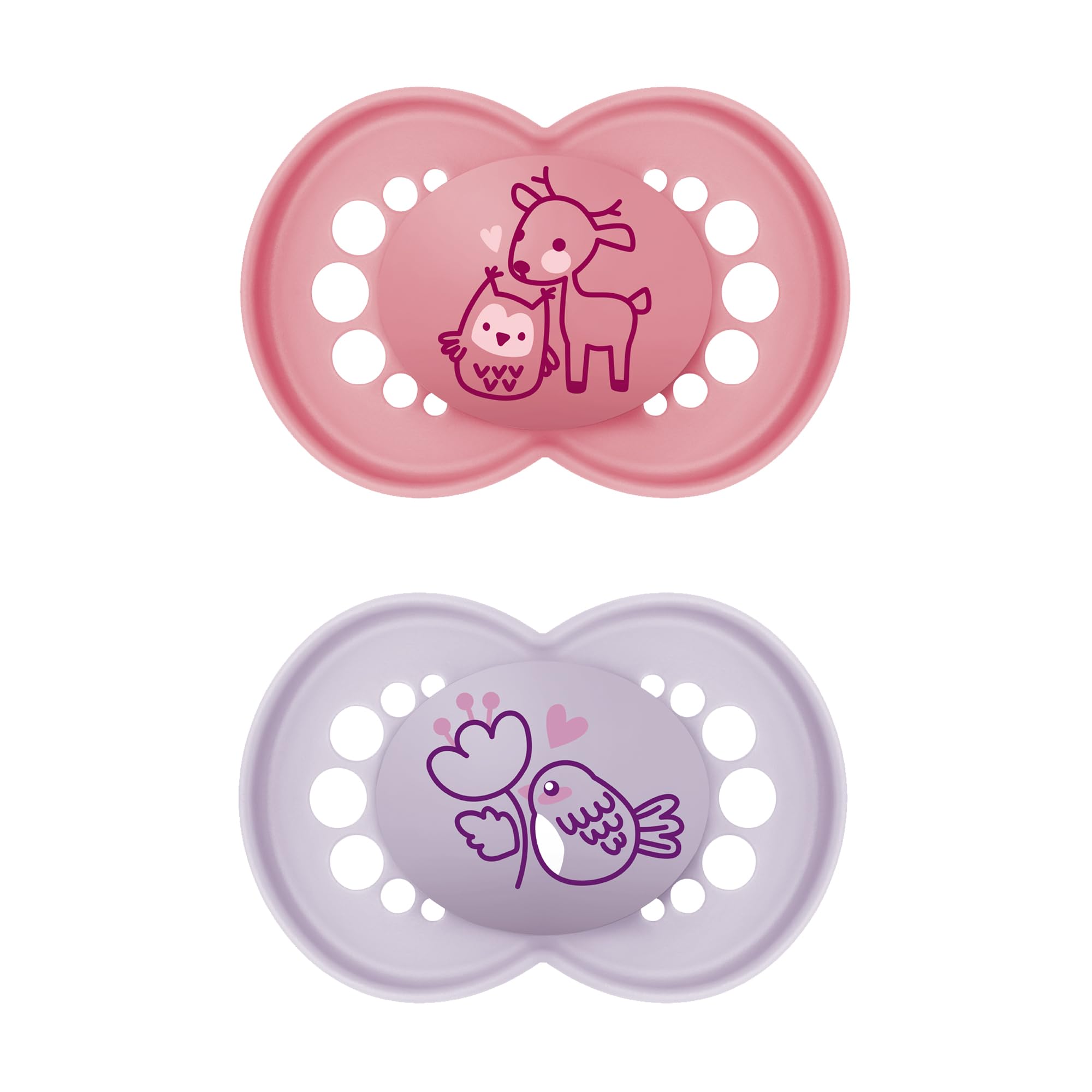 mam-chupete-original-noche-16-meses-rosa-brillante-2-uds-tetina-skinsoft-silicon image 8