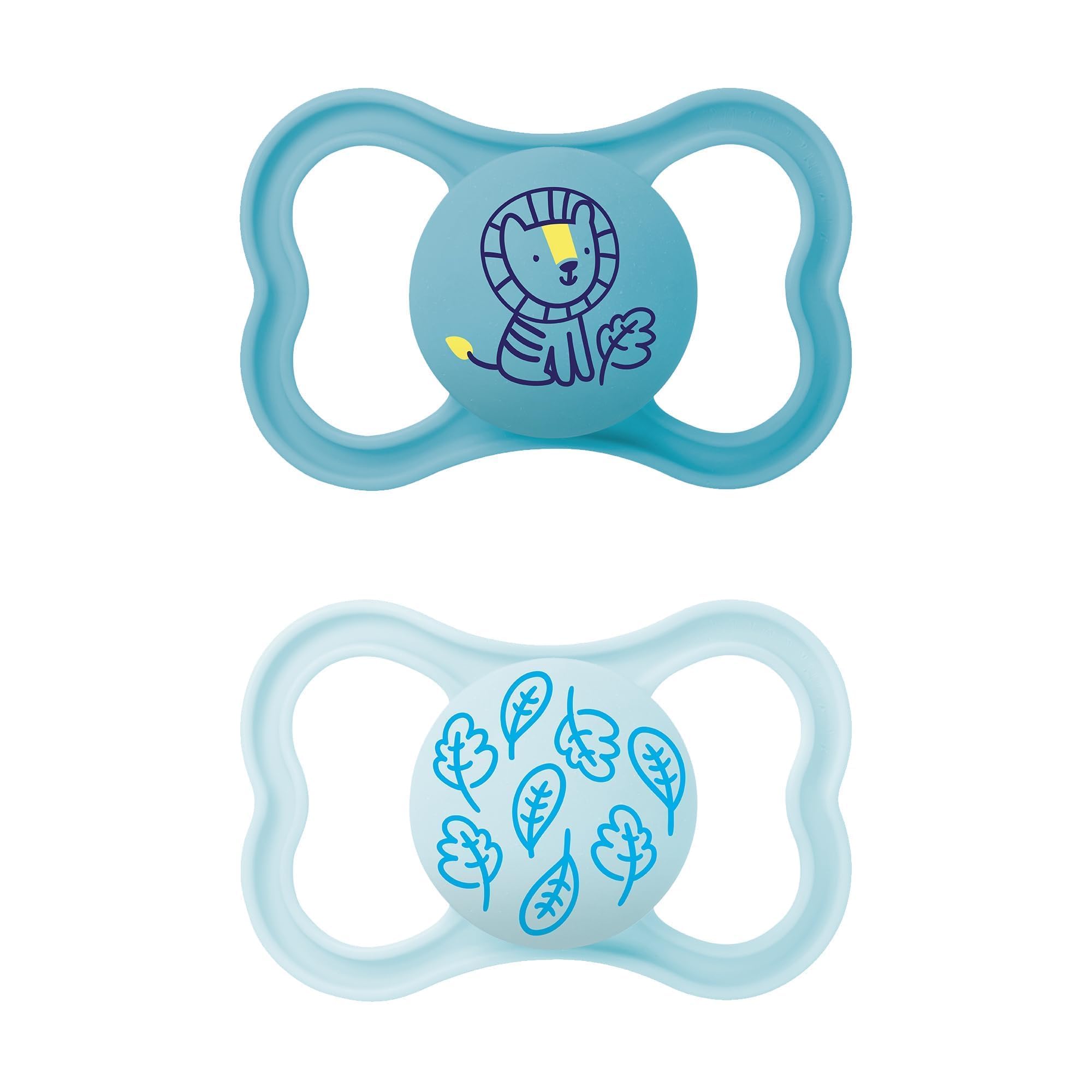 mam-chupete-supreme-16-meses-azul-mate-pack-2-uds-tetina-extra-delgada-skinsoft- image 1