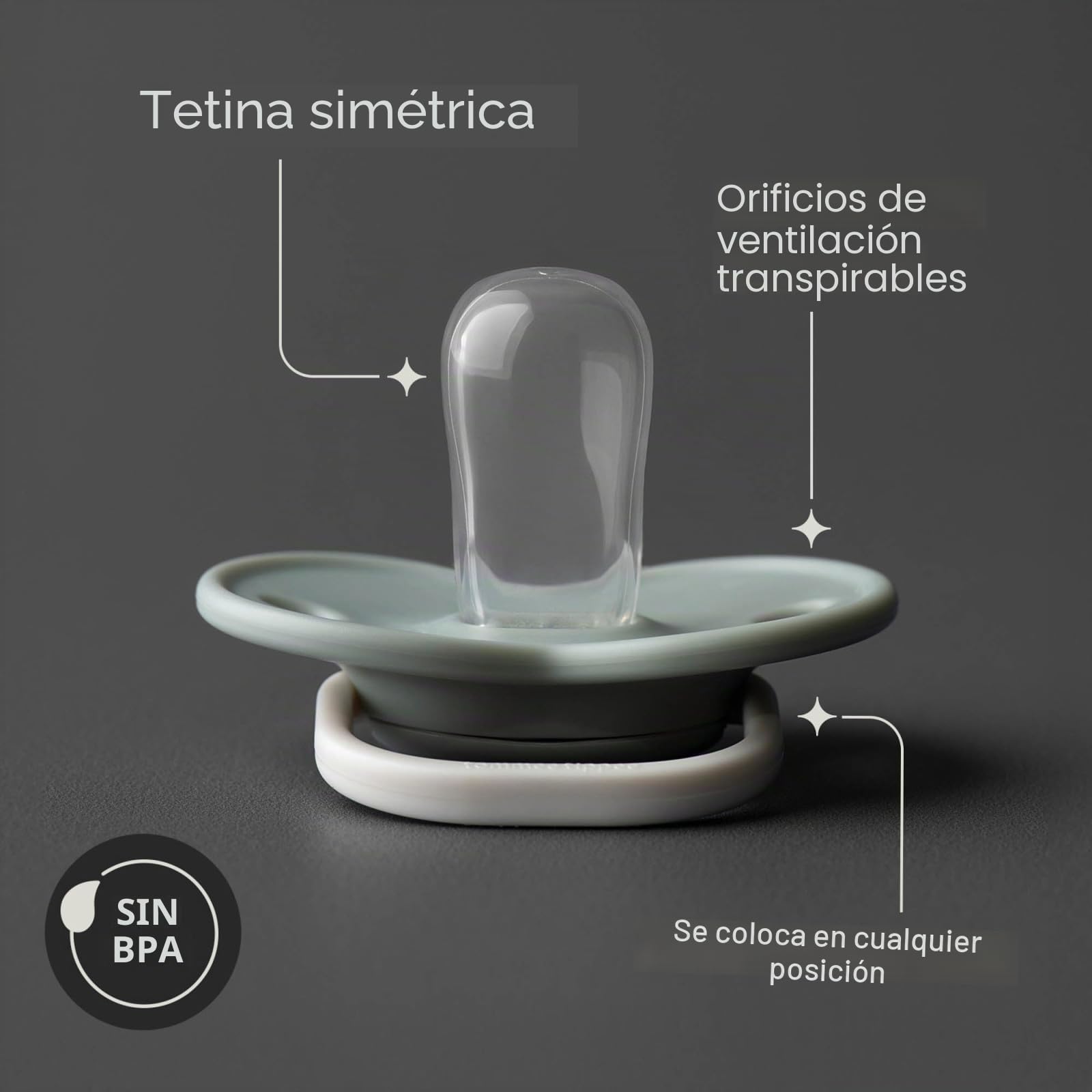 tommee-tippee-chupete-anytime-0-6-meses-pack-6-uds-sim-tricos-silicona-sin-bpa-e image 3