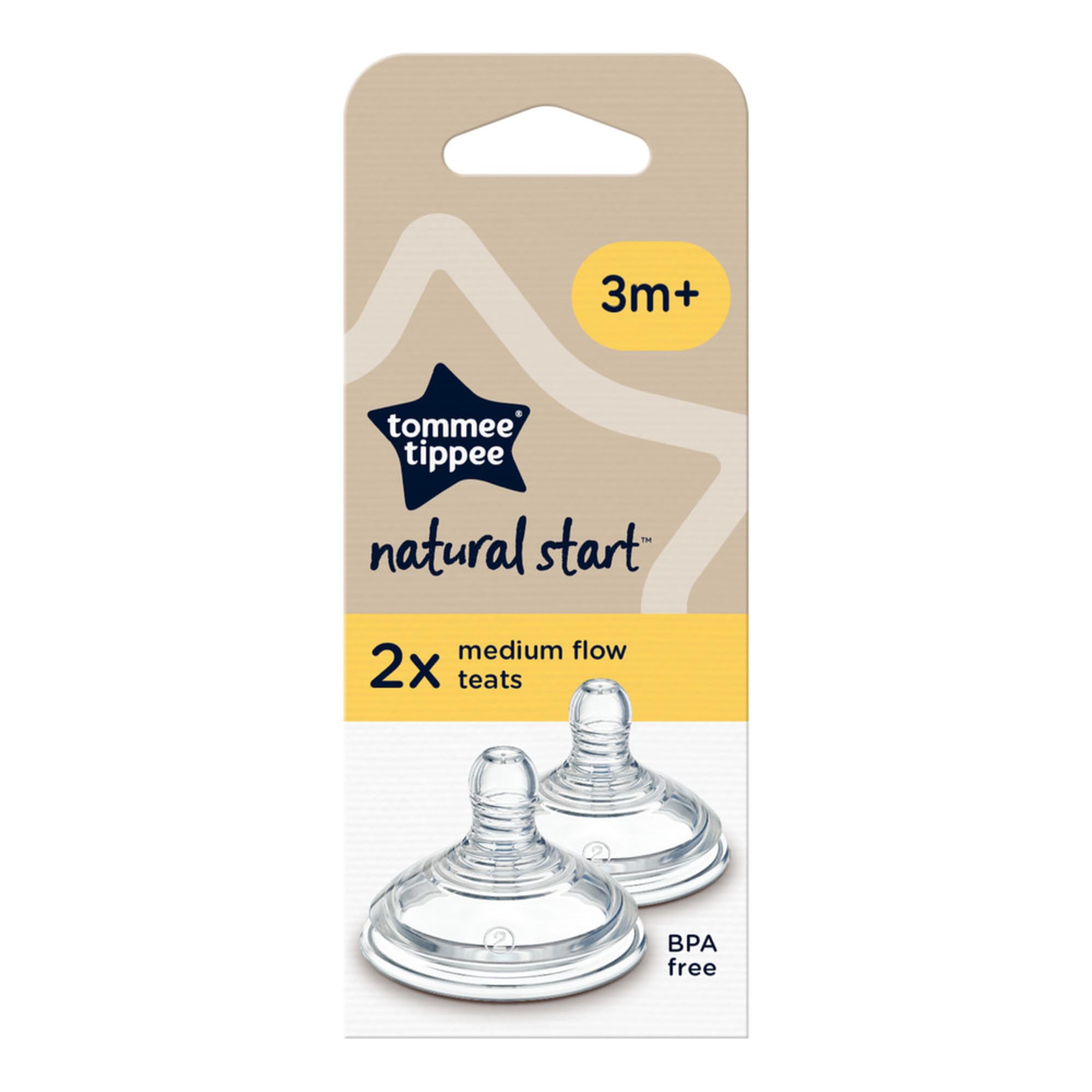 tommee-tippee-natural-start-tetinas-de-flujo-medio-3-meses-similares-al-pecho-co image 2
