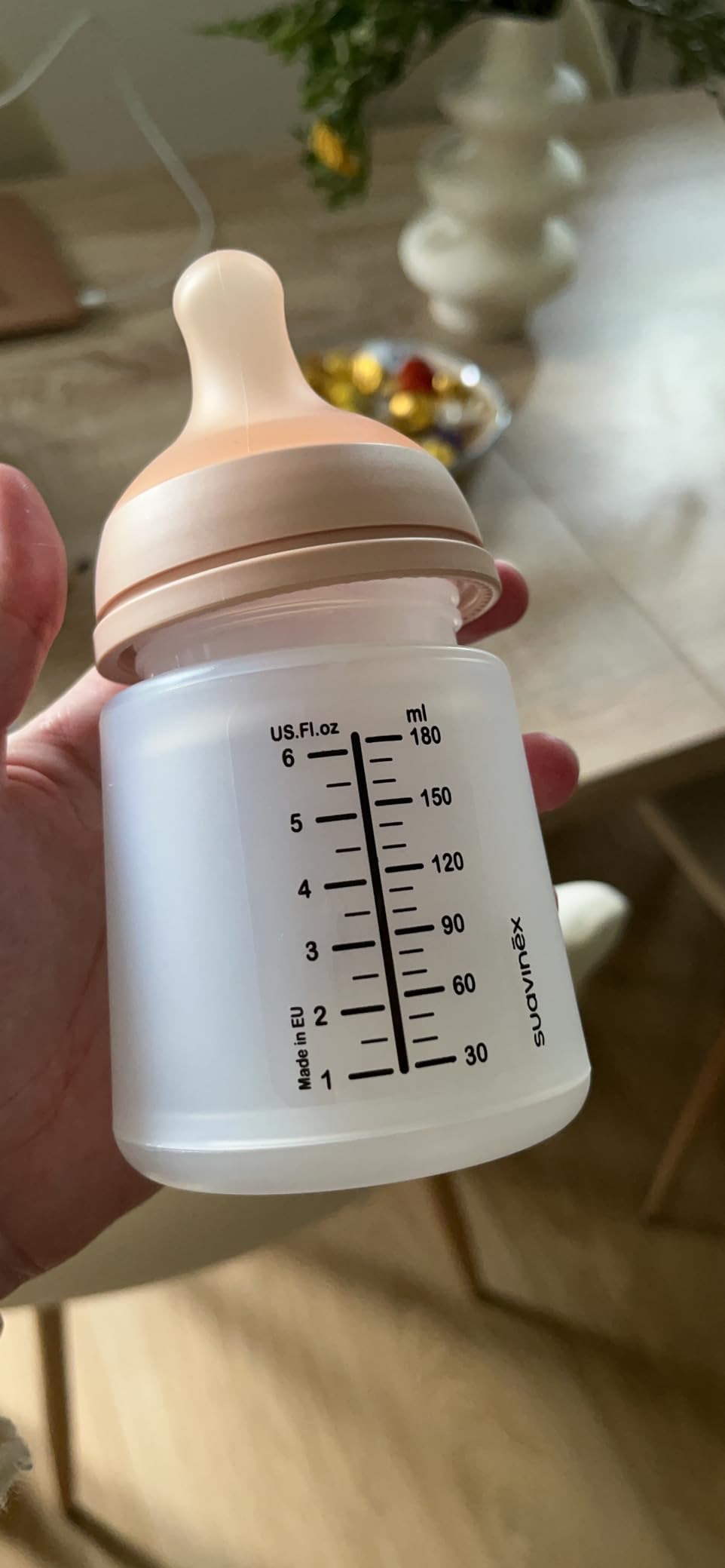 Mi bebé lo aceptó a la primera