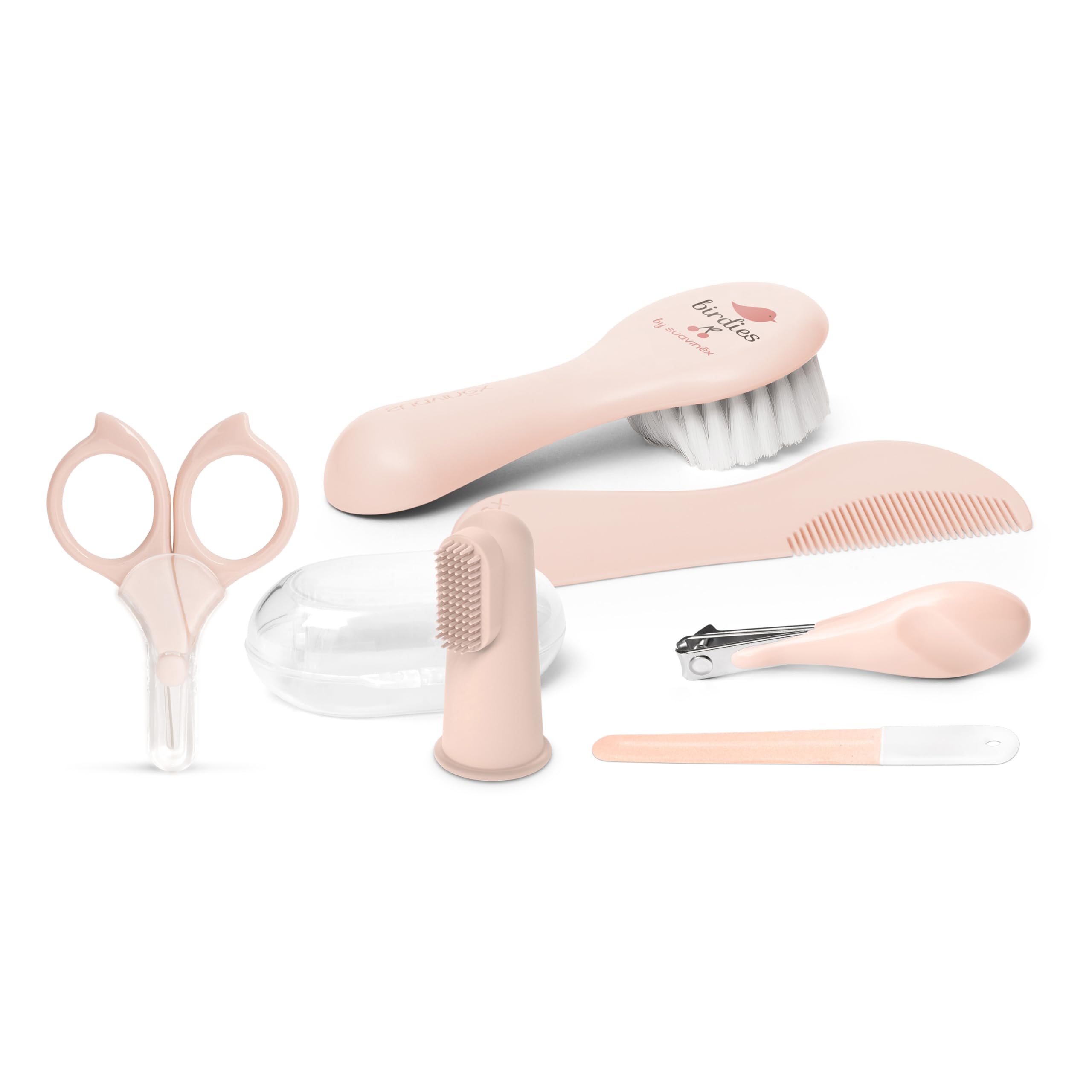 suavinex-neceser-set-manicura-beb-0m-6-piezas-cepillo-peine-cepillo-dental-de-si image 3