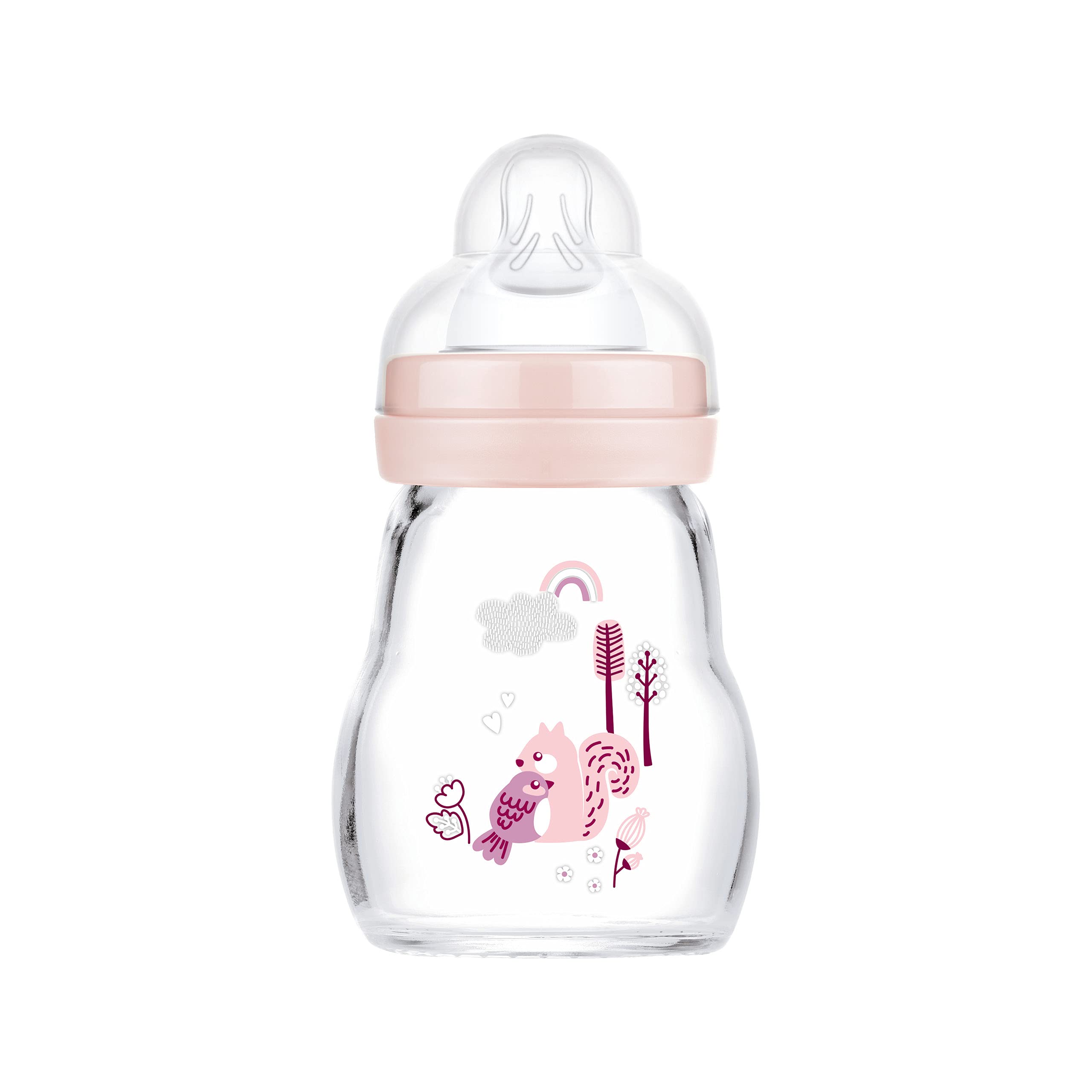 mam-feel-good-biber-n-de-cristal-170-ml-boca-ancha-tetina-skinsoft-talla-1-desde image 1
