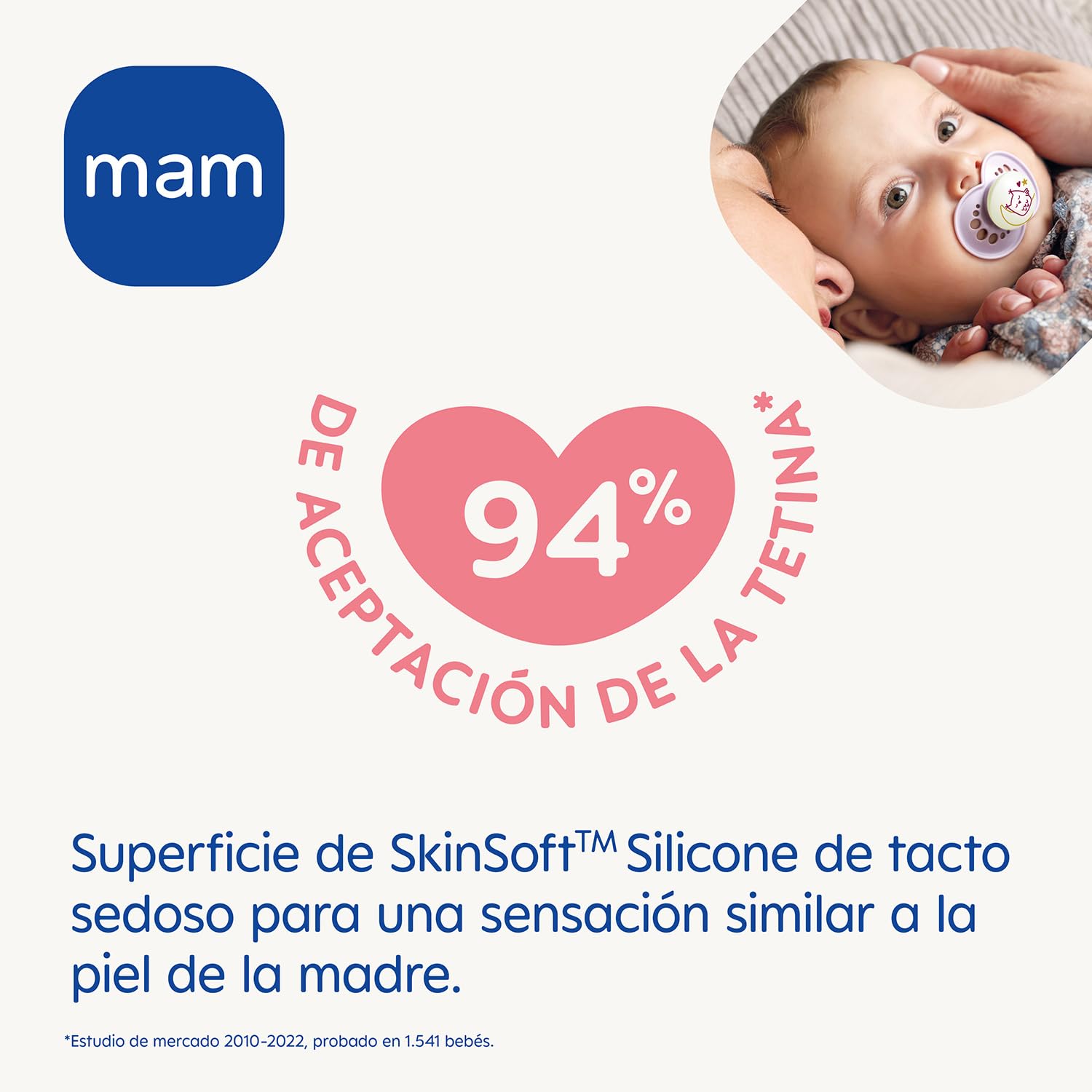 mam-chupete-original-noche-16-meses-rosa-brillante-2-uds-tetina-skinsoft-silicon image 2