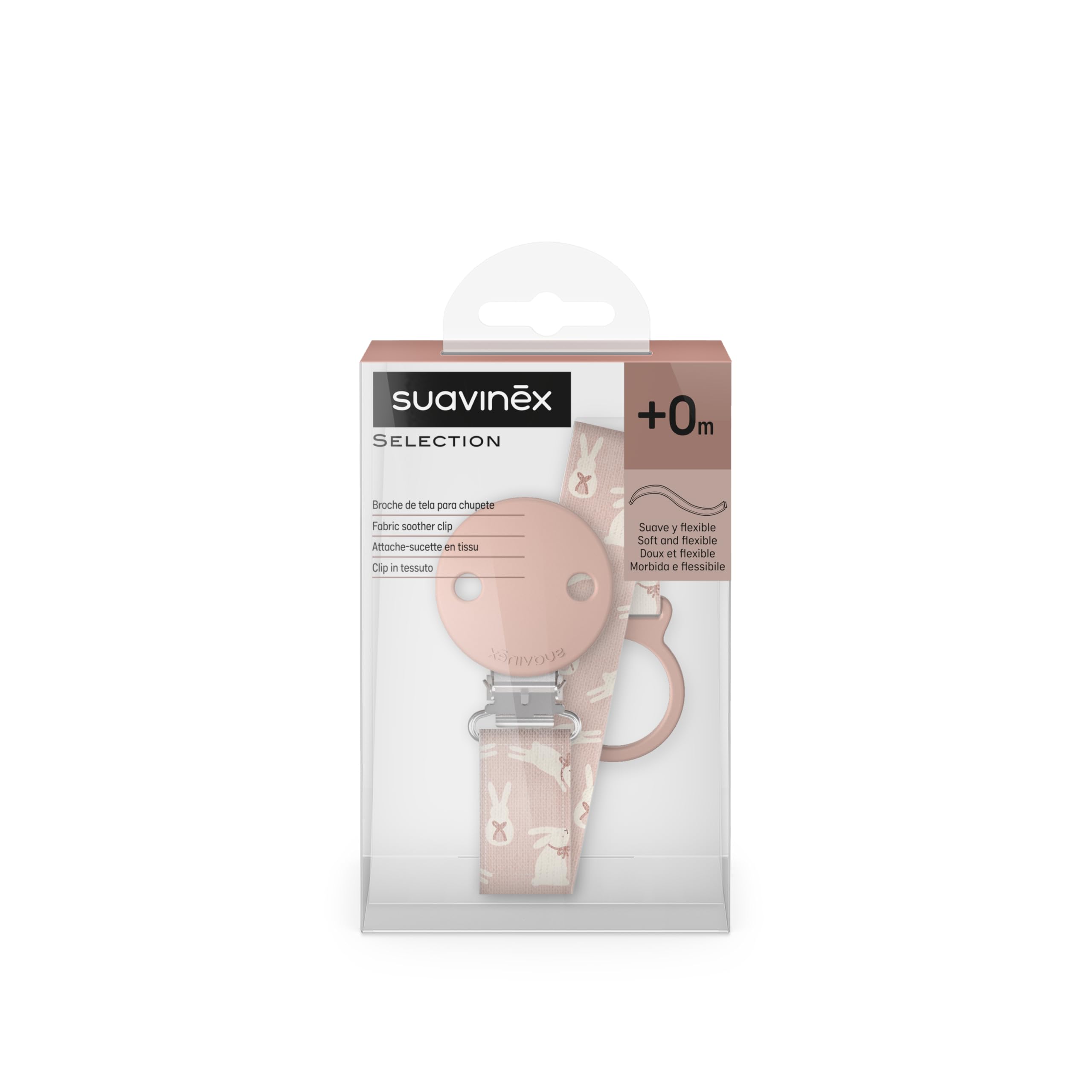 suavinex-wonder-conejitos-rosa-chupetero-de-tela-reversible-con-clip-y-pinza-par image 5
