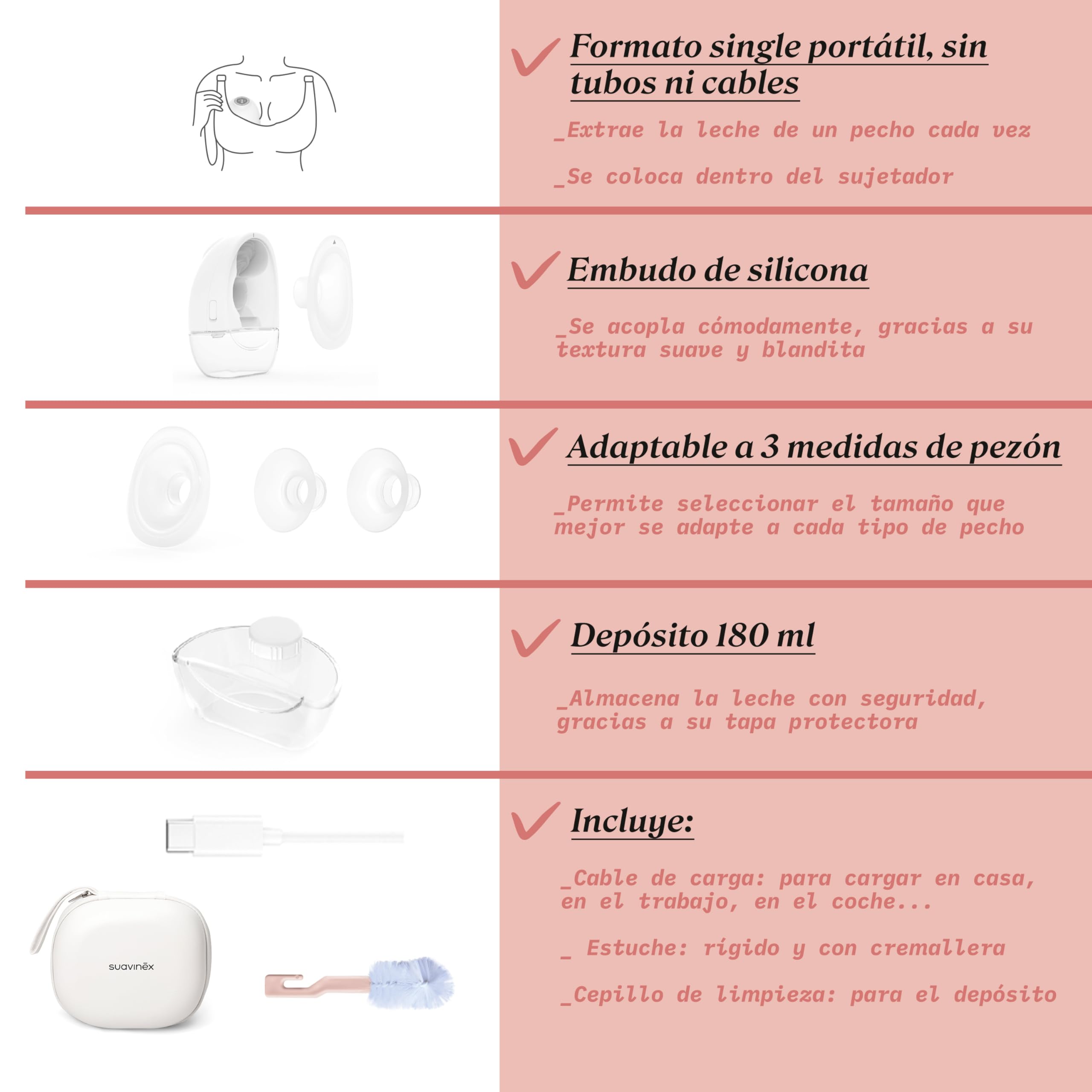 suavinex-extractor-de-leche-materna-manos-libres-sin-cables-sacaleches-el-ctrico image 6