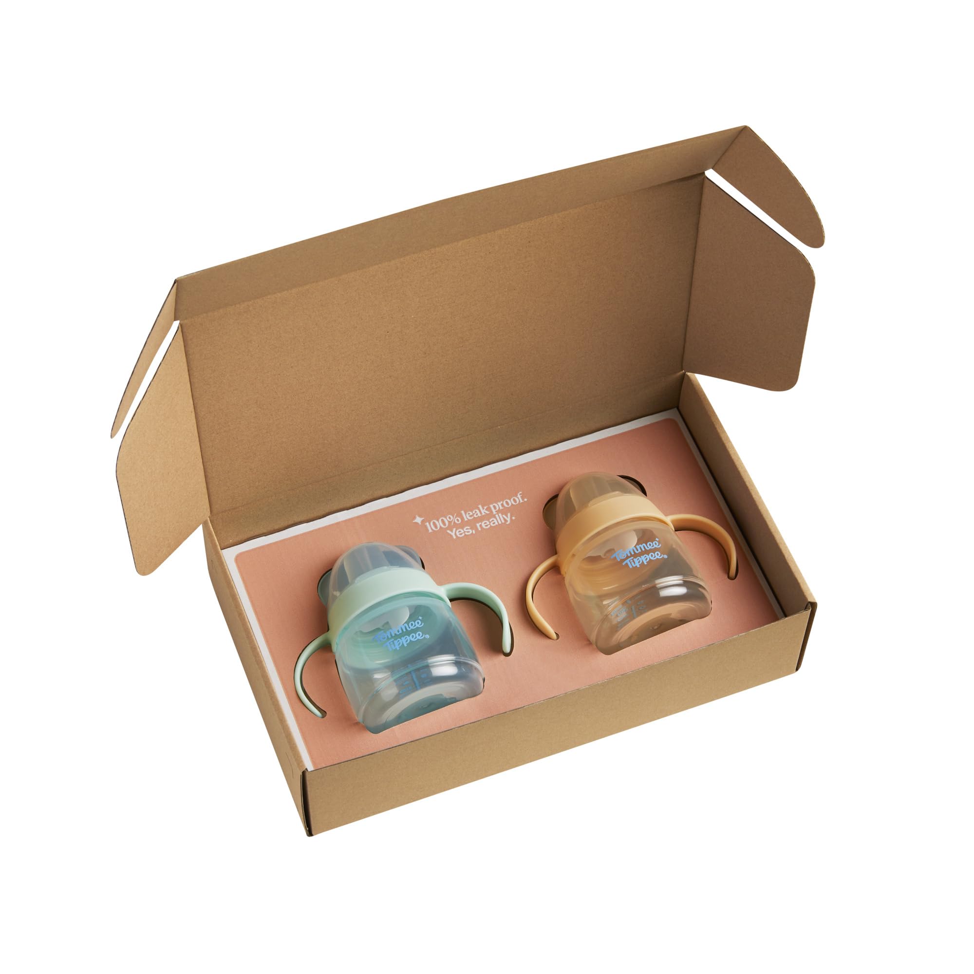 tommee-tippee-vaso-de-transici-n-con-boquilla-150-ml-pack-de-2-antiderrames-boqu image 2