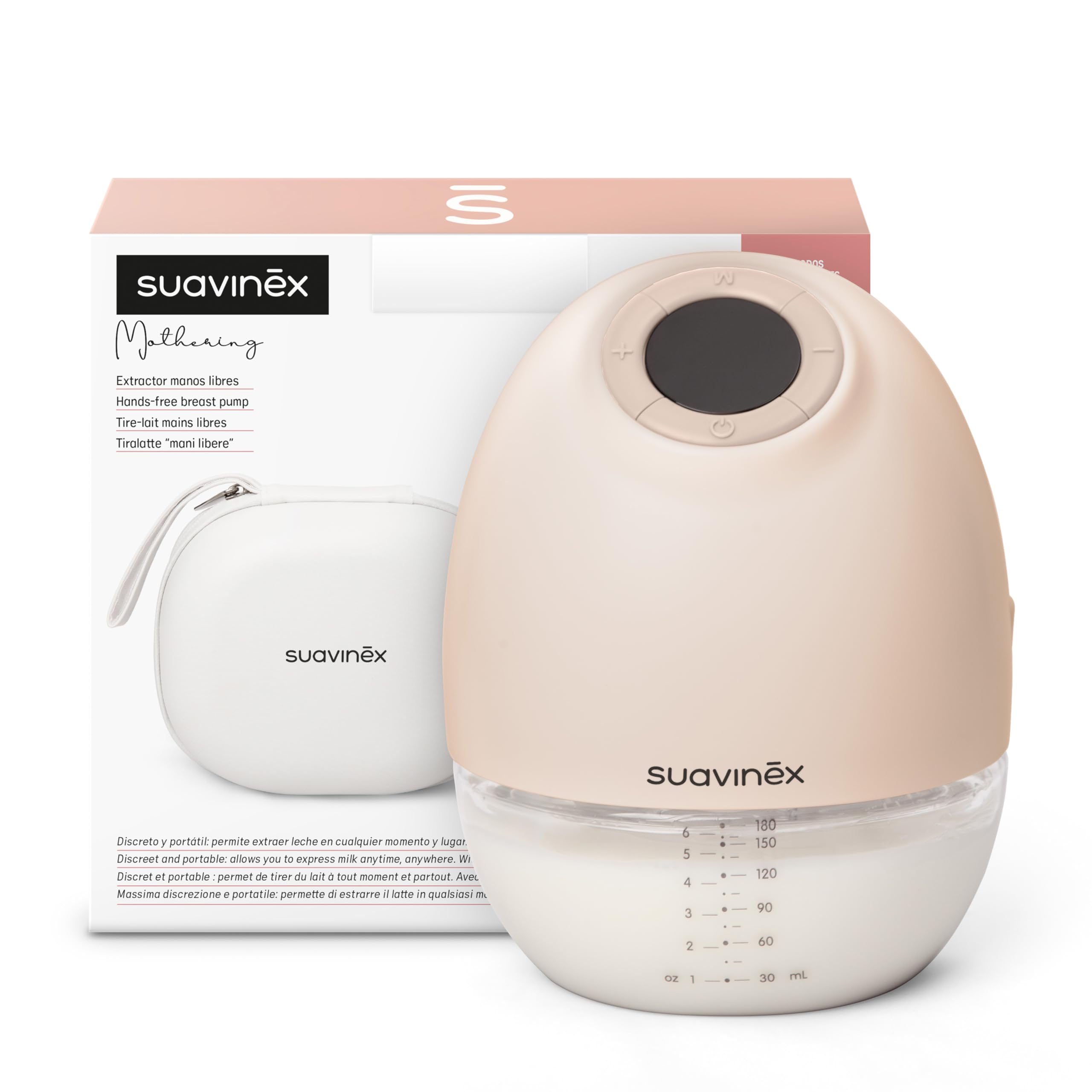 suavinex-extractor-de-leche-materna-manos-libres-sin-cables-sacaleches-el-ctrico image 1