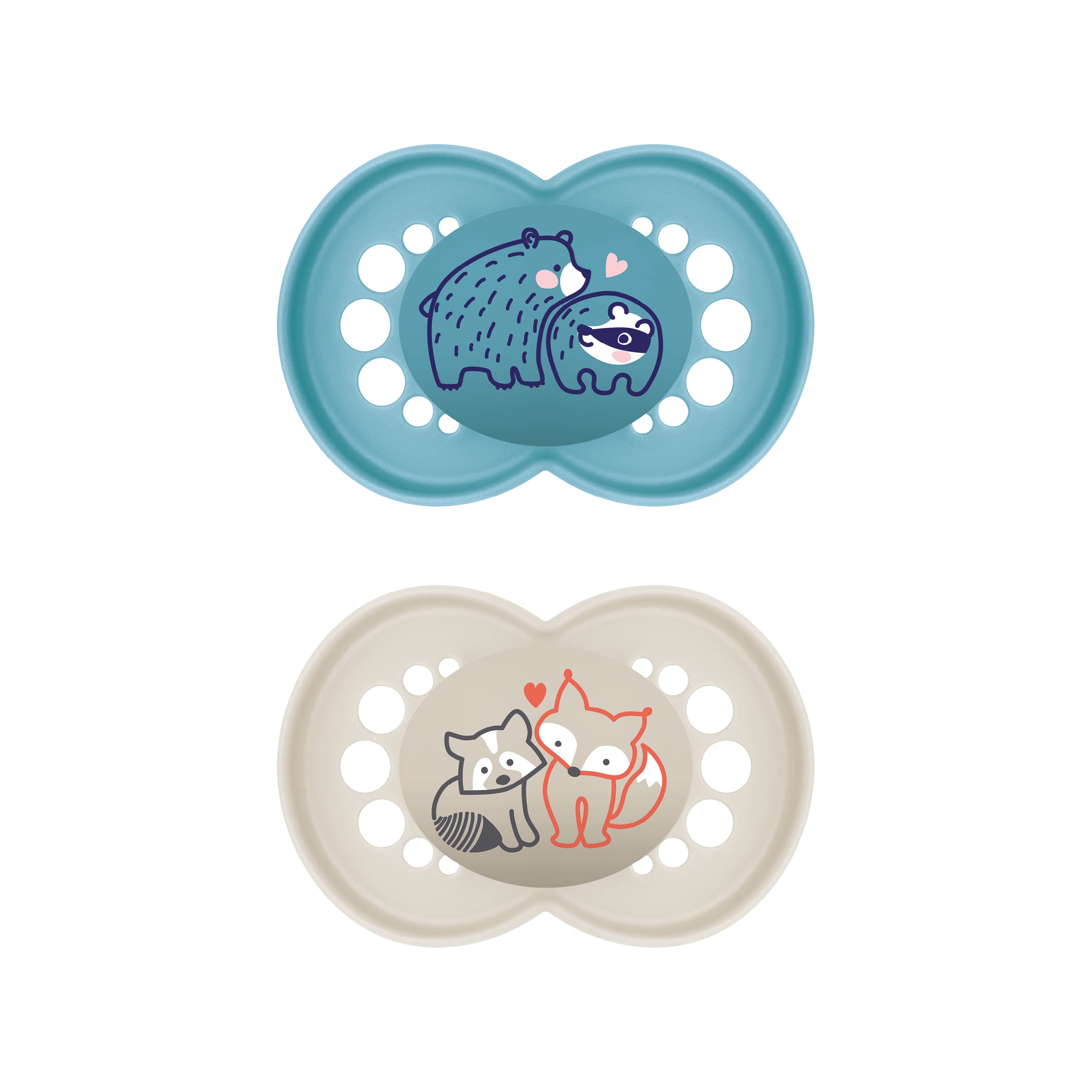mam-original-chupetes-de-l-tex-natural-pack-de-2-con-tetina-sim-trica-6-16-meses image 1
