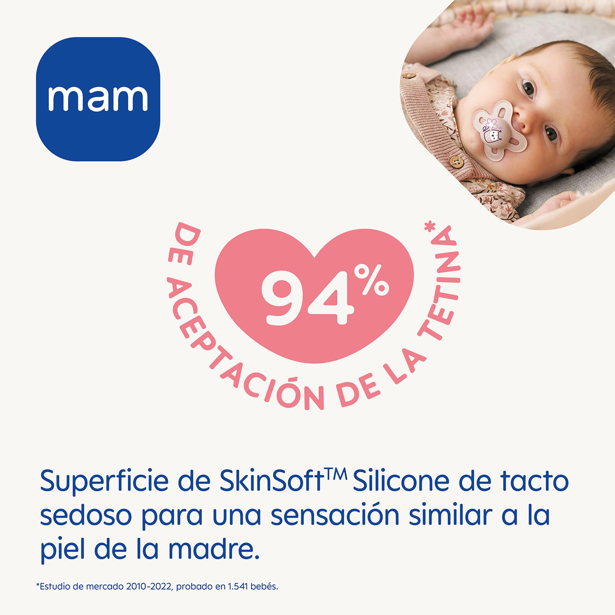 mam-chupete-original-2-6-meses-neutro-mate-2-uds-tetina-skinsoft-con-caja-autoes image 2
