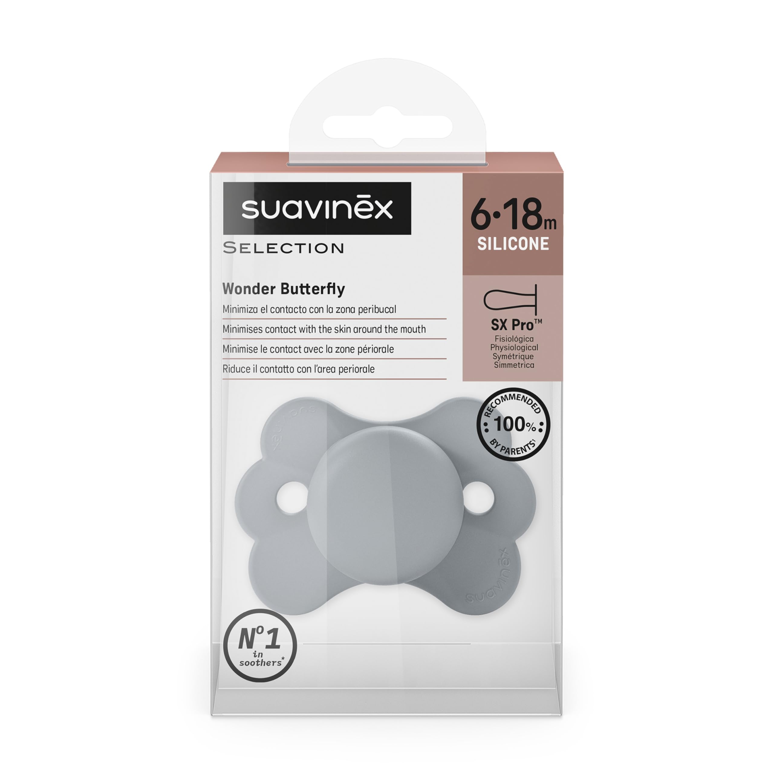 suavinex-chupete-wonderland-6-18-meses-con-tetina-fisiol-gica-de-silicona-sx-pro image 2