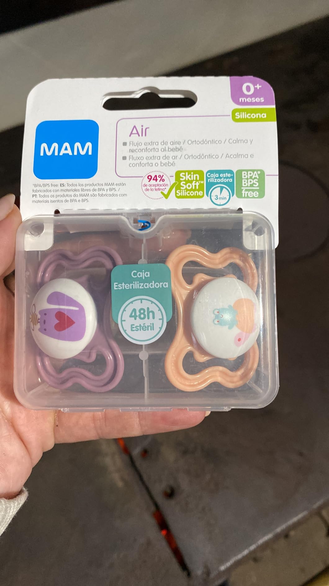 Sin marcas en la carita