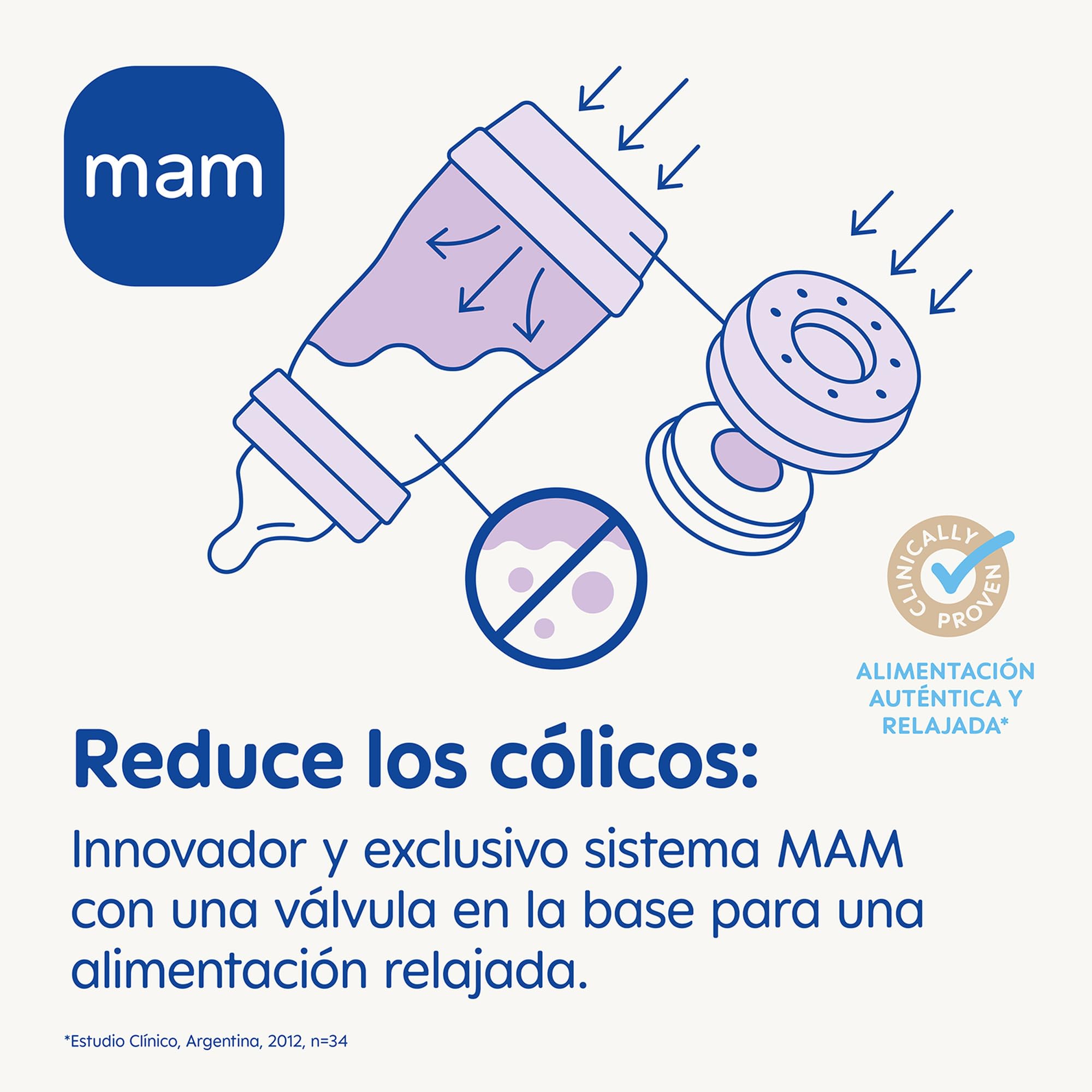 mam-easy-start-anti-colic-biber-n-antic-licos-160-ml-rosa-mate-0-2-meses-tetina- image 2