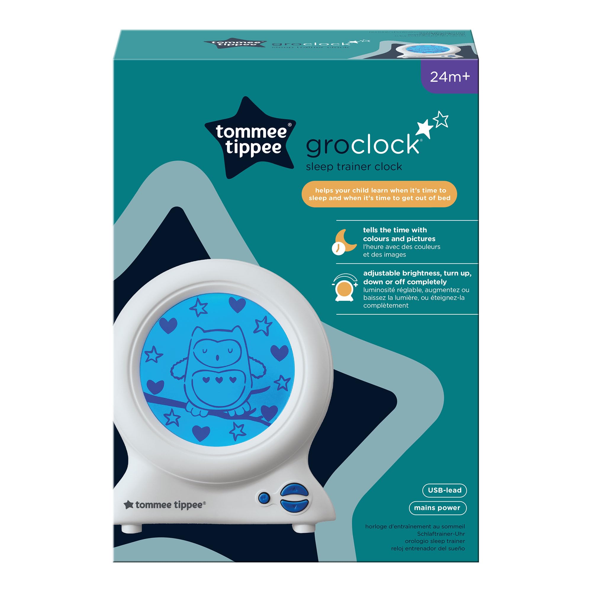 tommee-tippee-groclok-groclock-499051-reloj-entrenador-del-sue-o-con-alarma-dobl image 3