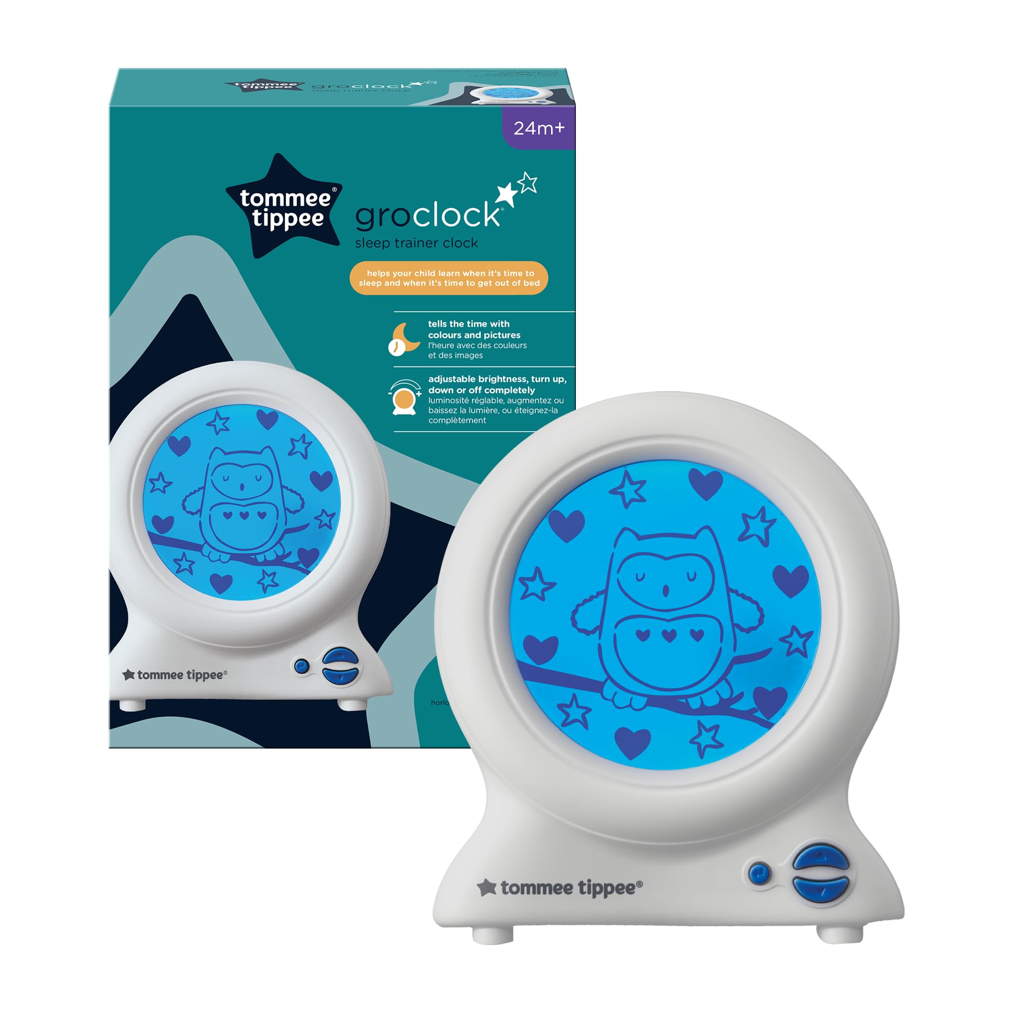 tommee-tippee-groclok-groclock-499051-reloj-entrenador-del-sue-o-con-alarma-dobl image 2