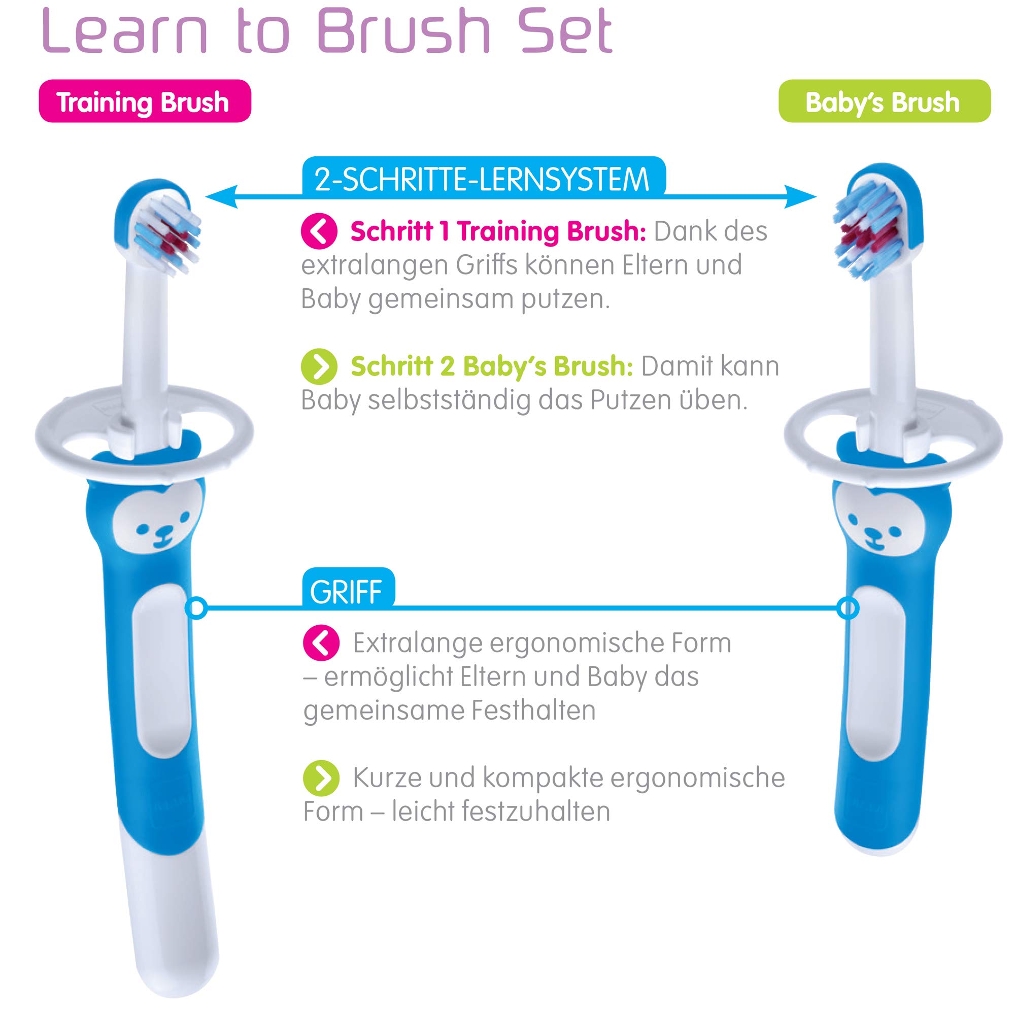 mam-learn-to-brush-set-set-de-2-cepillos-de-dientes-para-beb-con-mango-largo-com image 5