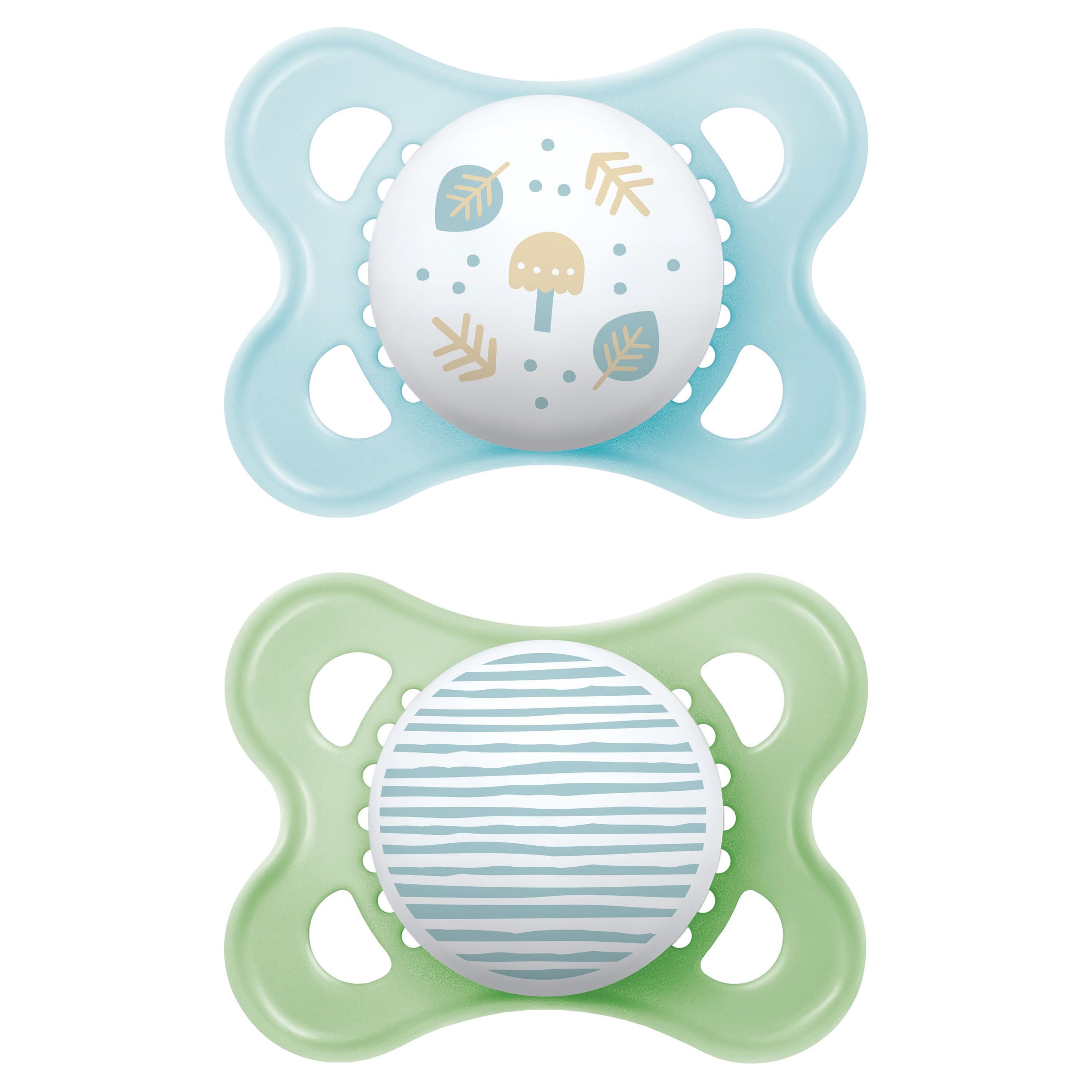 mam-original-chupete-de-l-tex-de-caucho-natural-2-6-meses-azul-brillante-pack-2- image 1