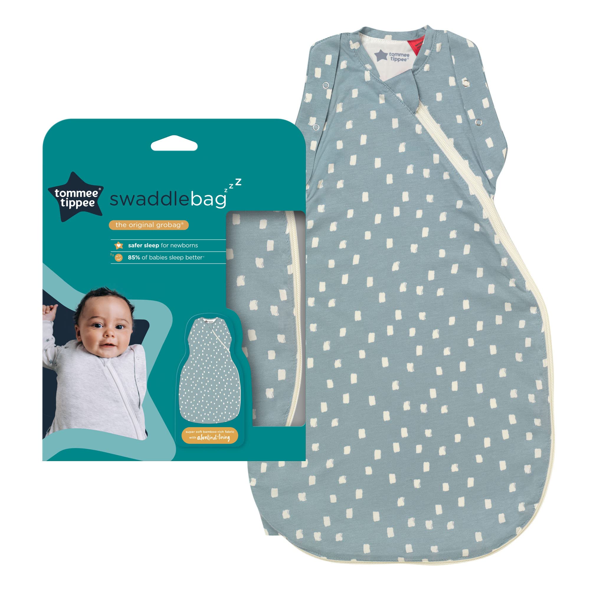 tommee-tippee-grobag-original-saco-de-dormir-para-beb-s-0-3-meses-tela-suave-de- image 2